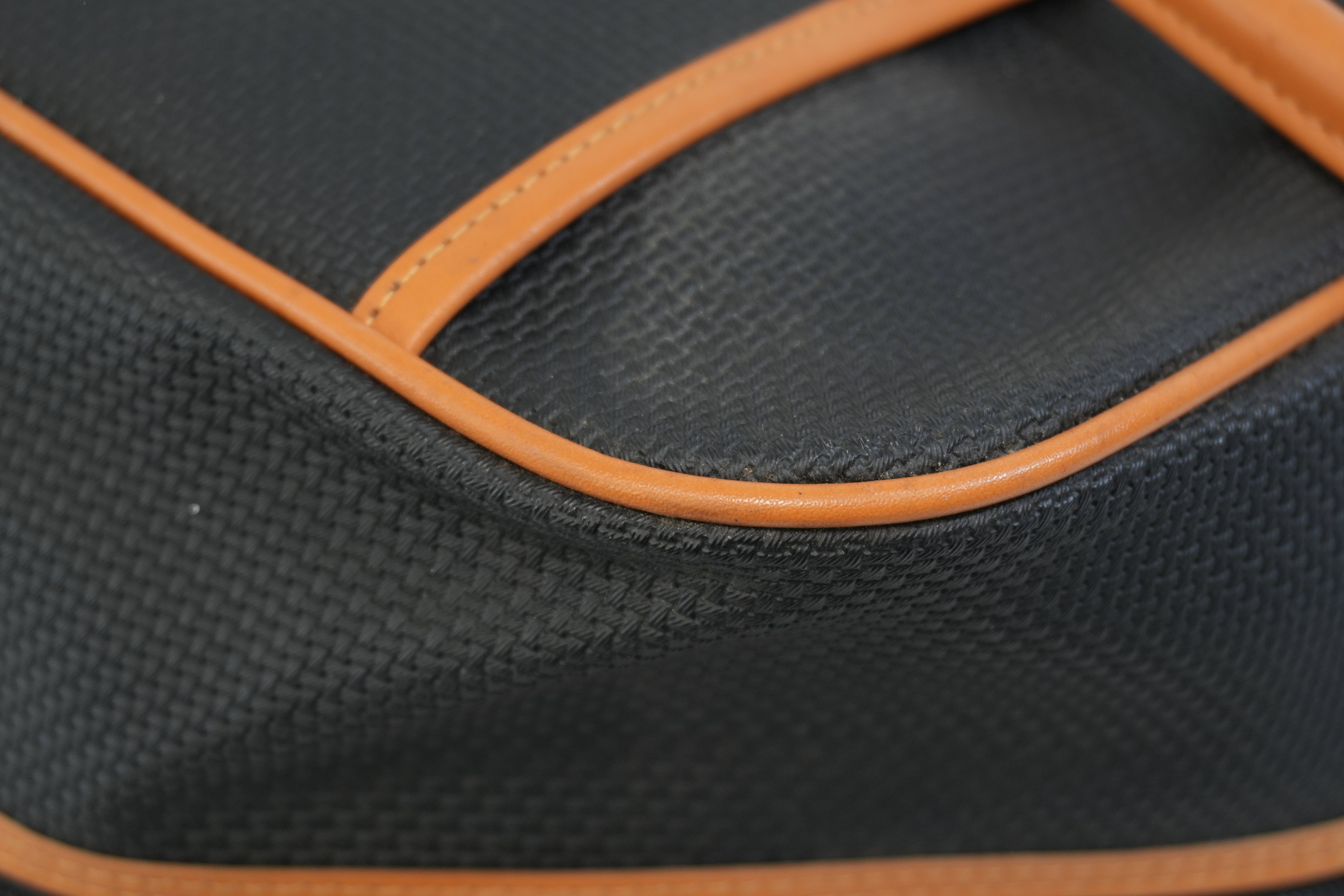 Pre-owned Saint Laurent Travel Boston Bag Black