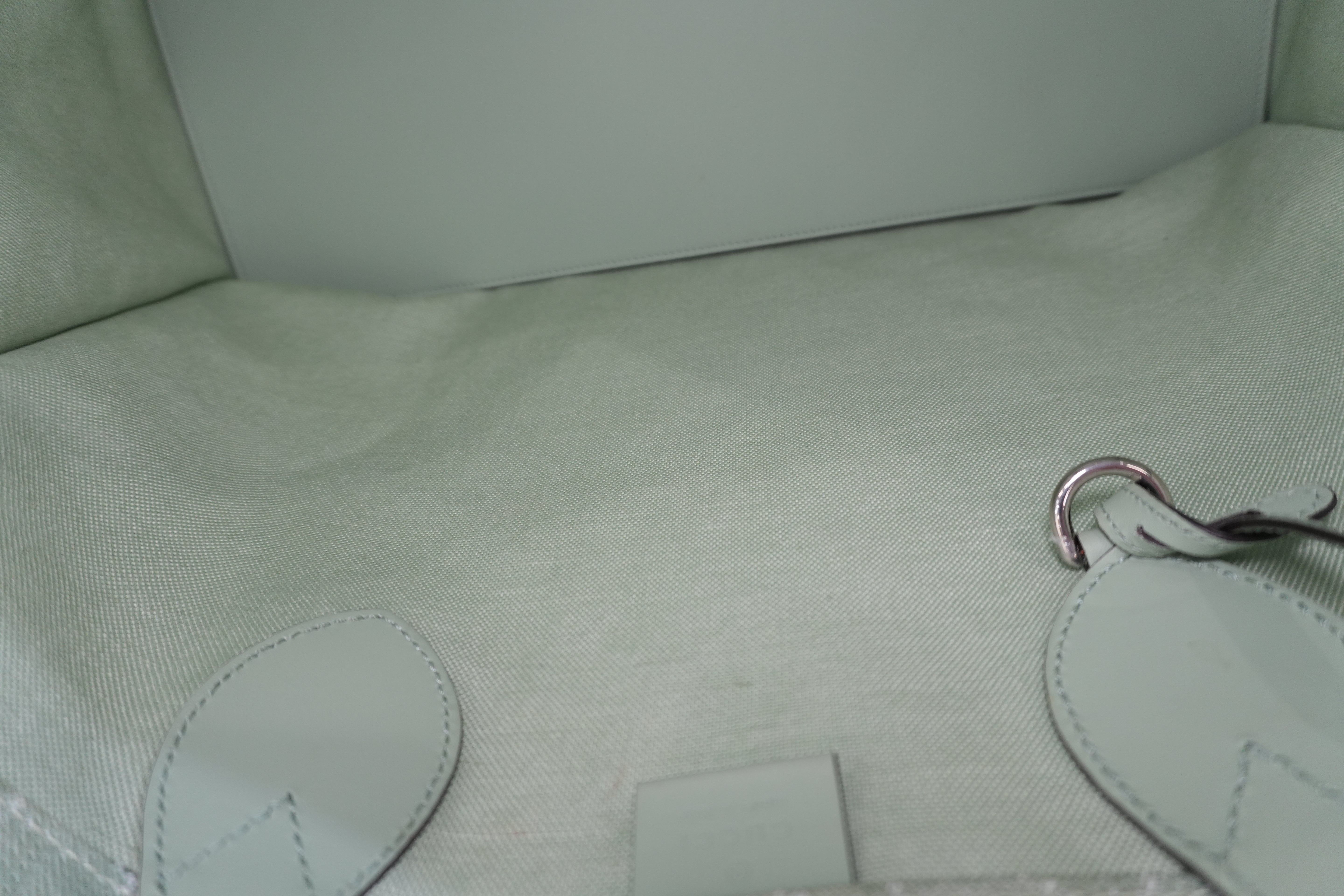 Pre-owned Gucci Large Ophidia GG Tote Bag Green