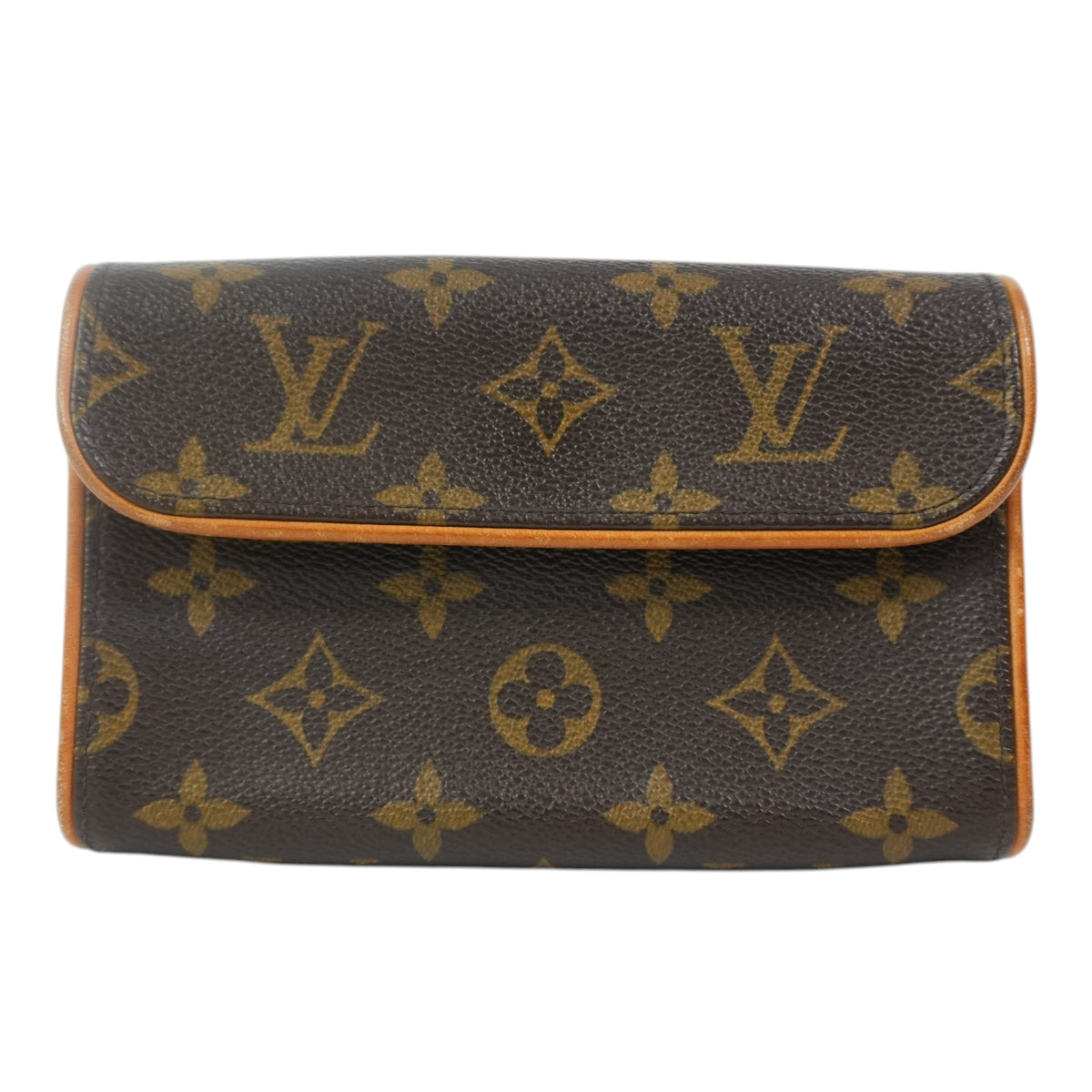 Pre-Owned Louis Vuitton Monogram Pochette Florentine Missing Belt