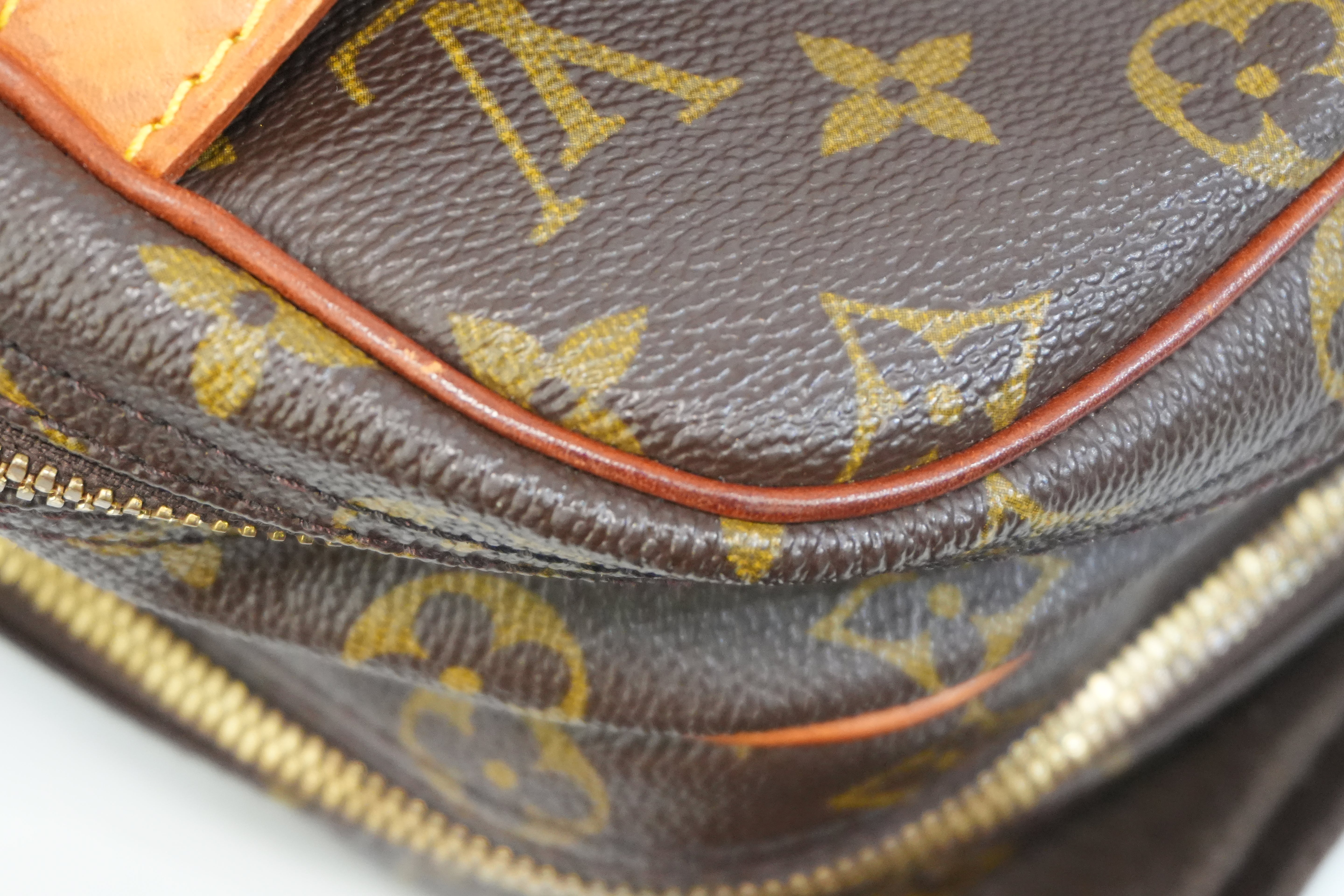 Pre-owned Louis Vuitton Monogram Reporter GM Messenger Bag