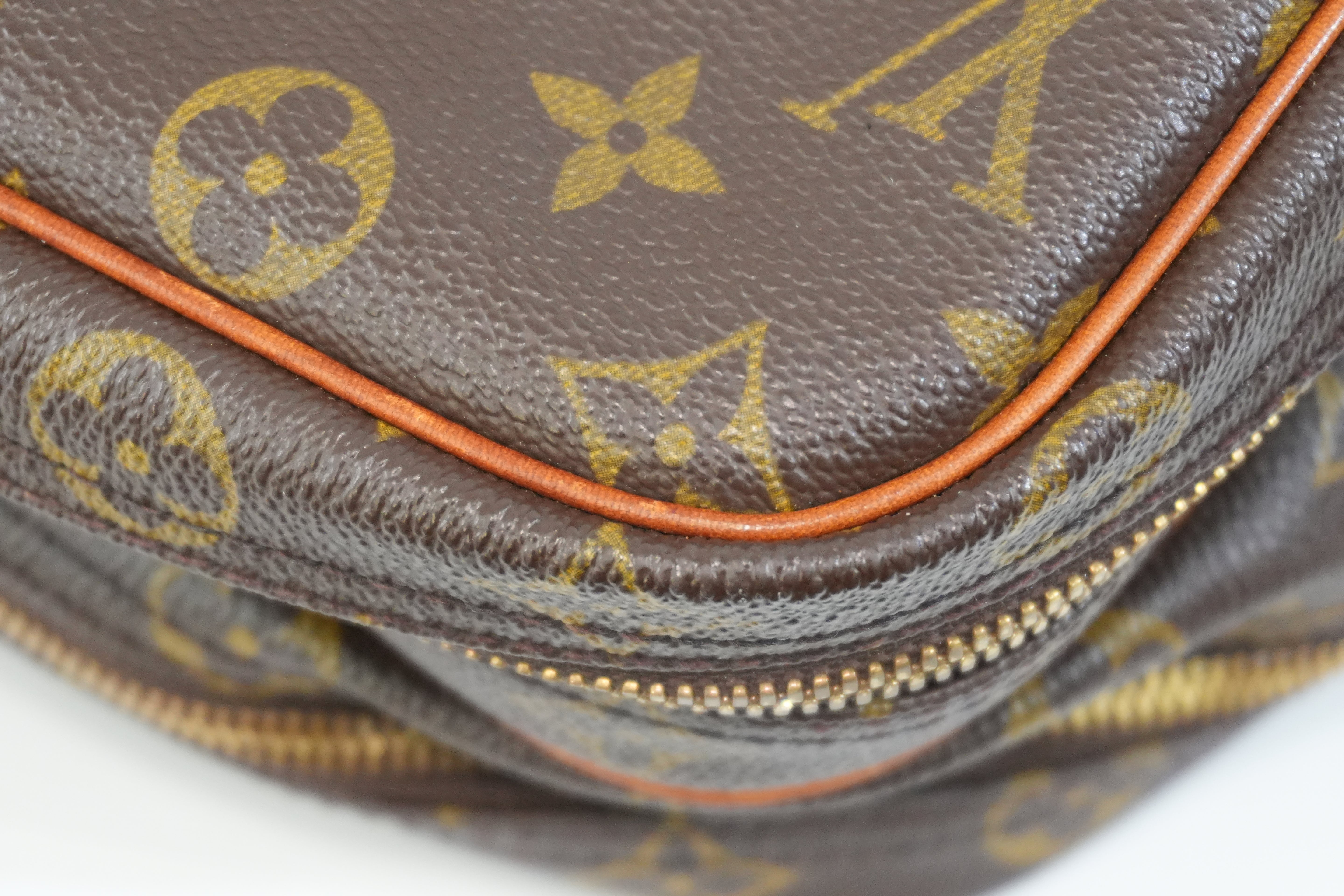 Pre-owned Louis Vuitton Monogram Reporter GM Messenger Bag