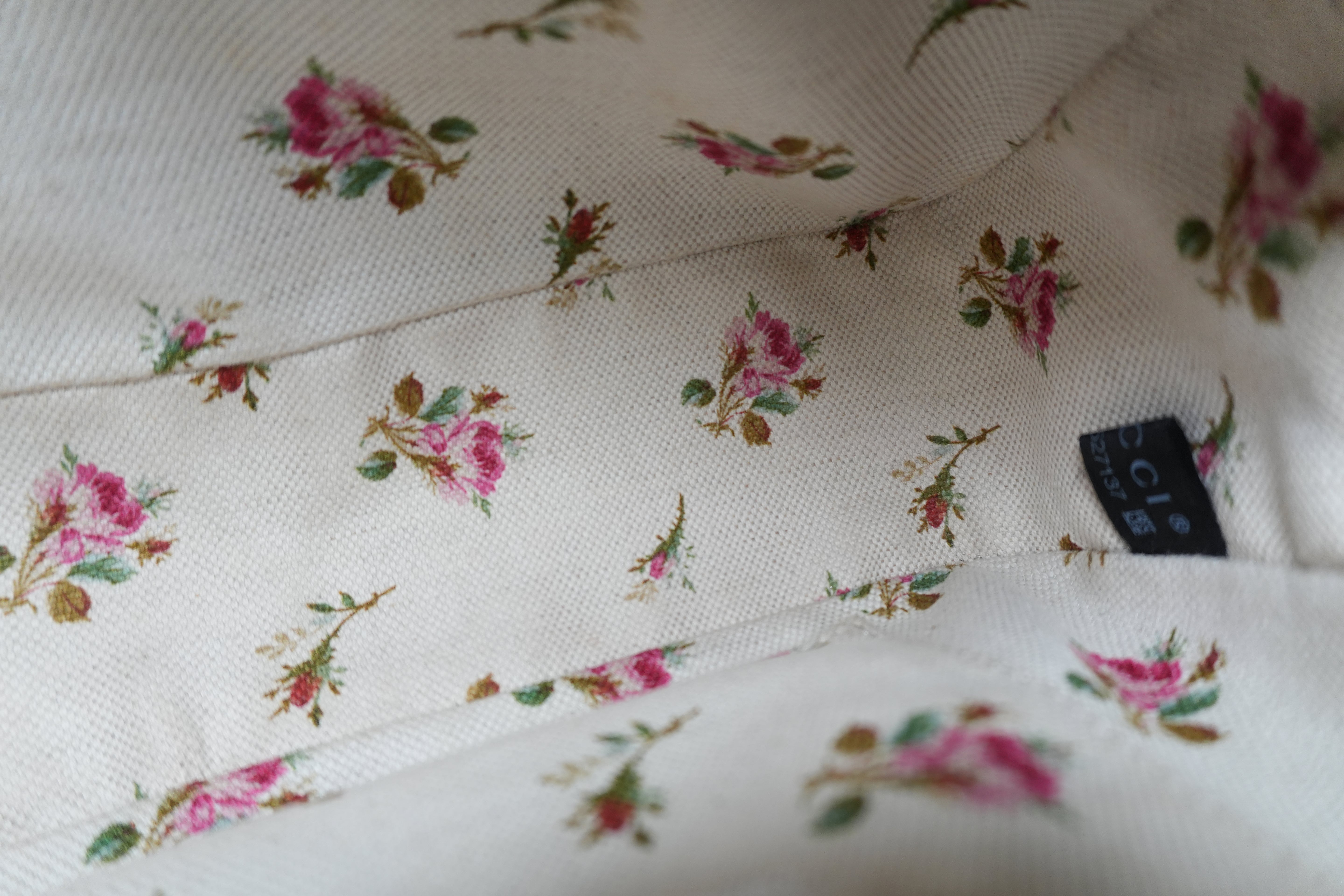 Pre-owned Gucci Canvas Supreme Neo Shoulder Bag Brown