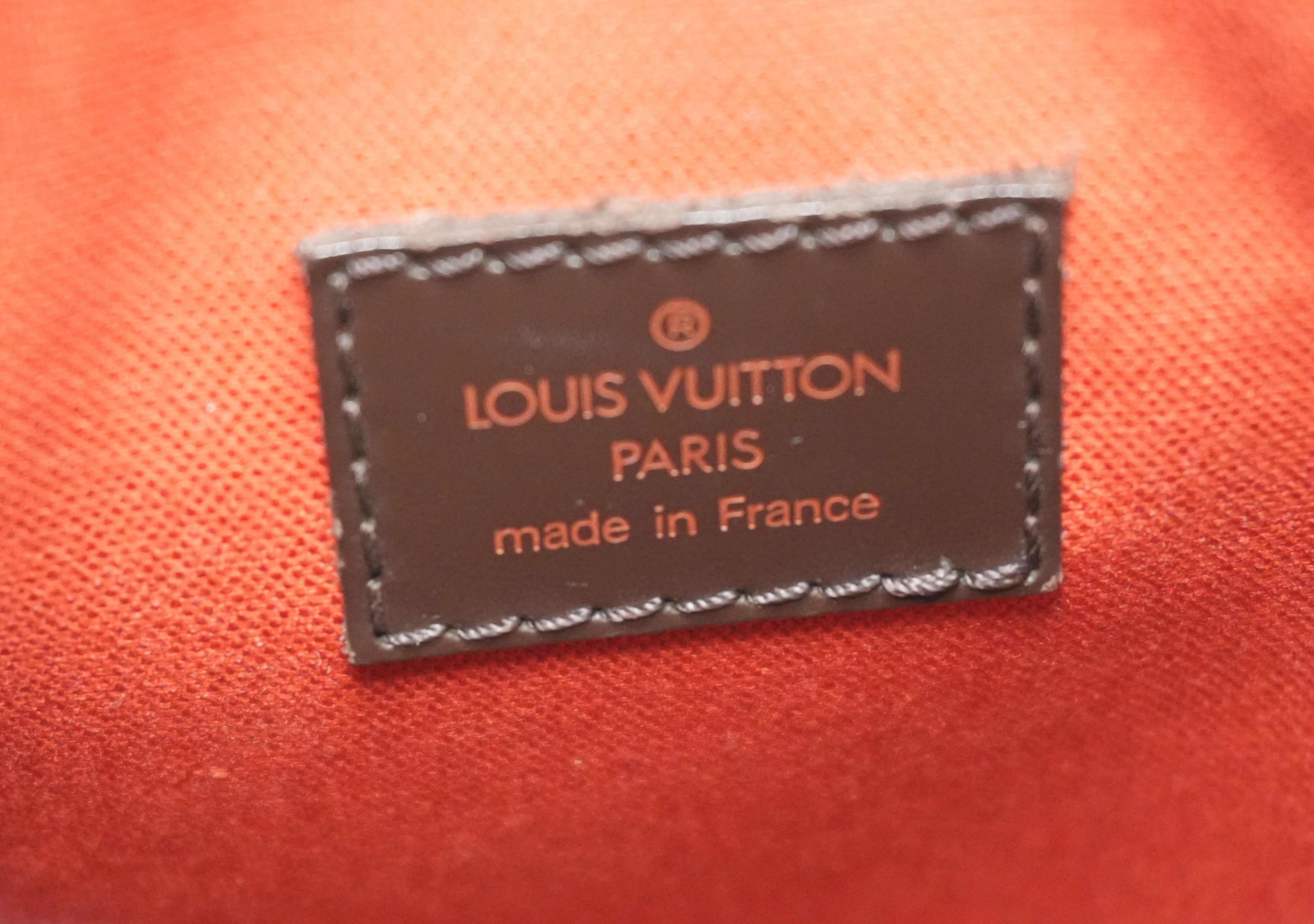 ルイ・ヴィトン ダミエ・エベヌ オラフ メッセンジャーバッグ 中古