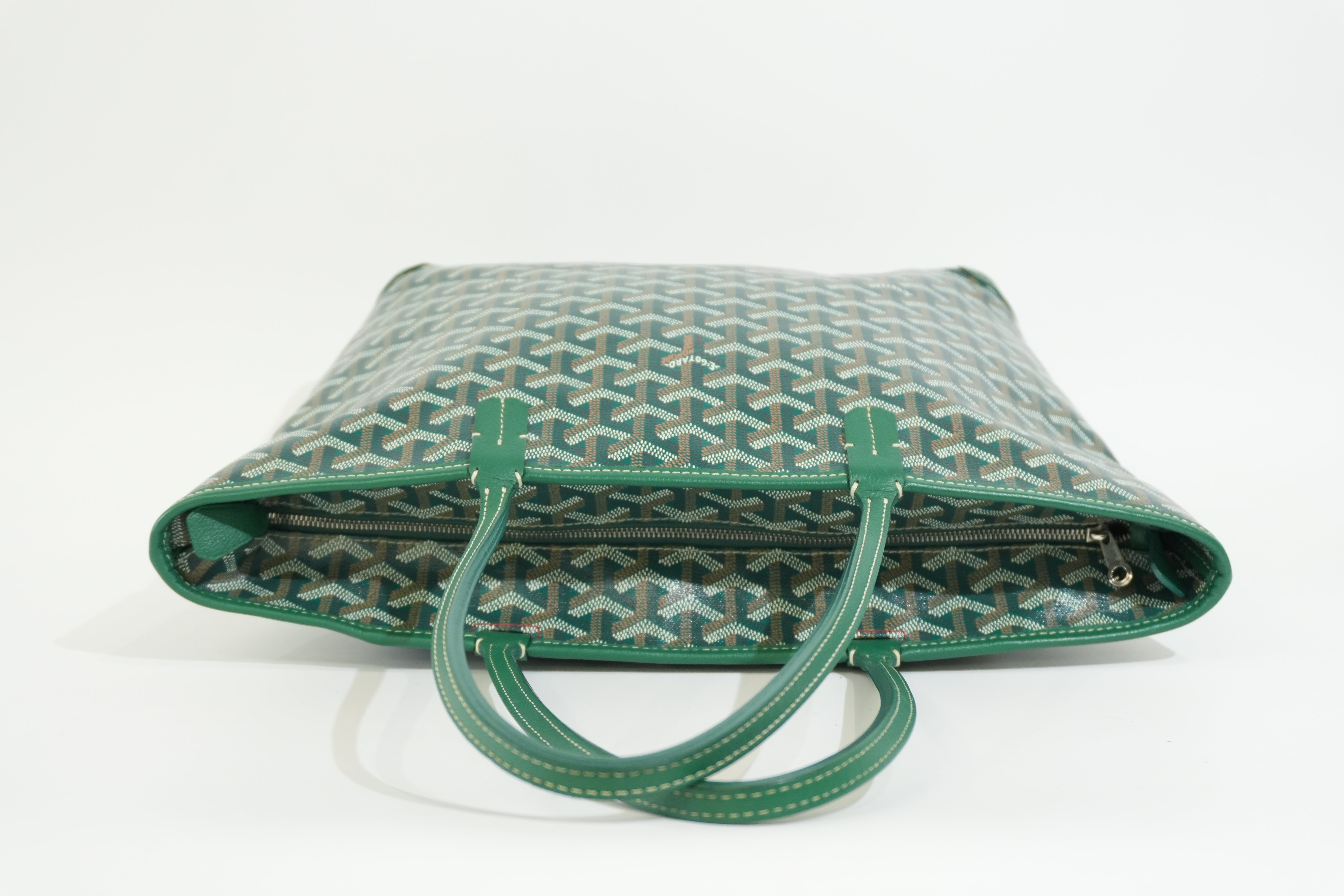 Pre-owned Goyard Artois PM Green