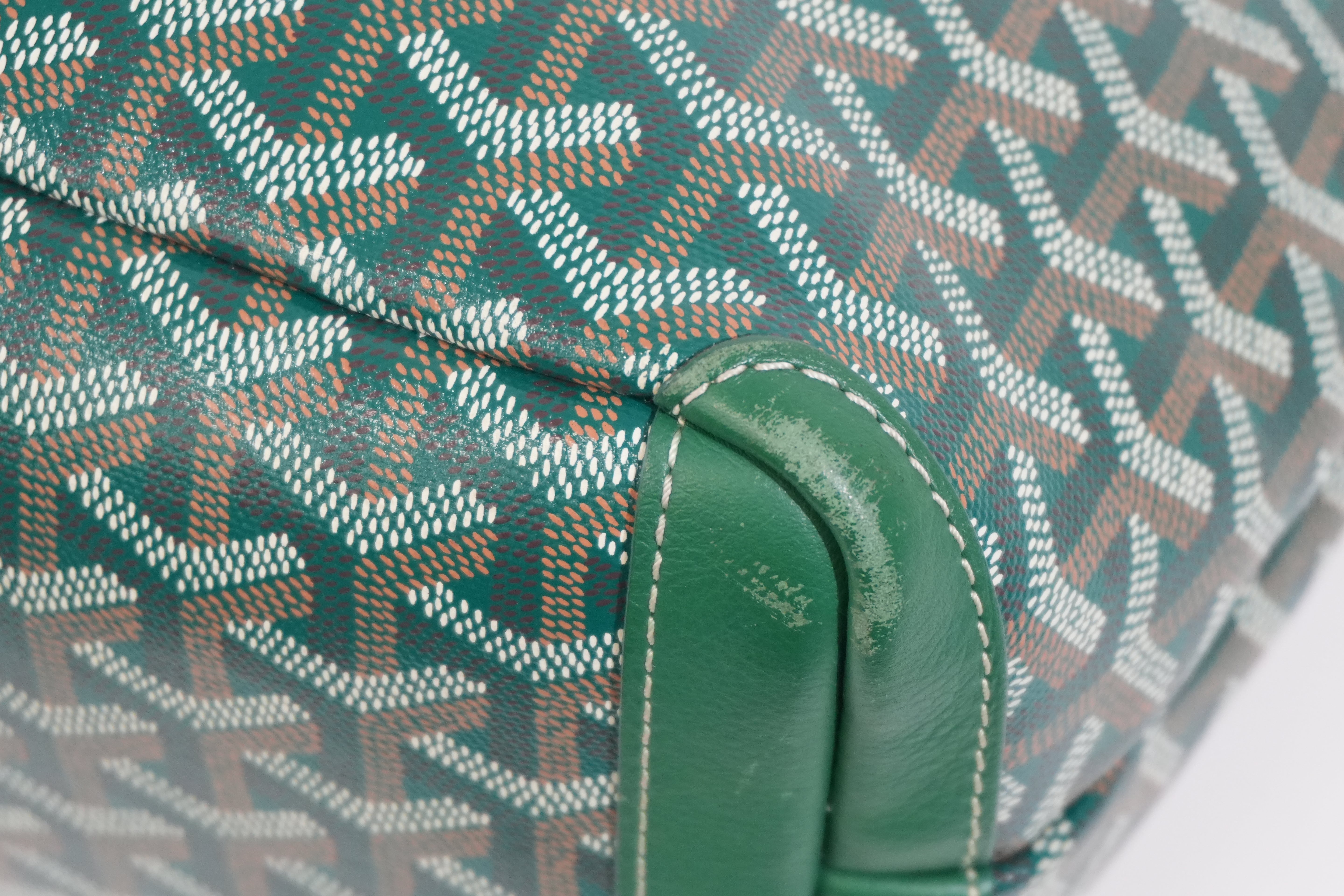 Pre-owned Goyard Artois PM Green