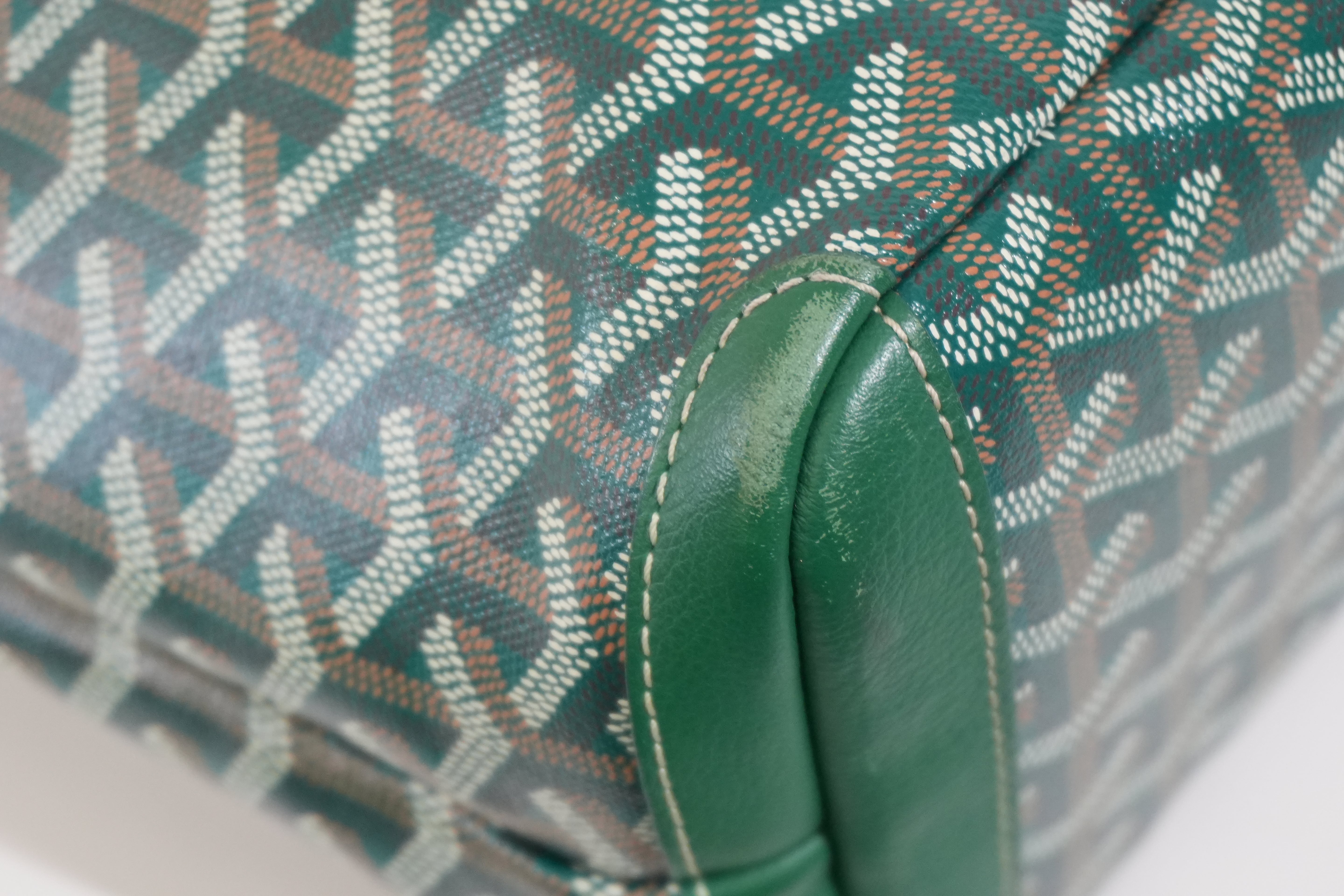 Pre-owned Goyard Artois PM Green