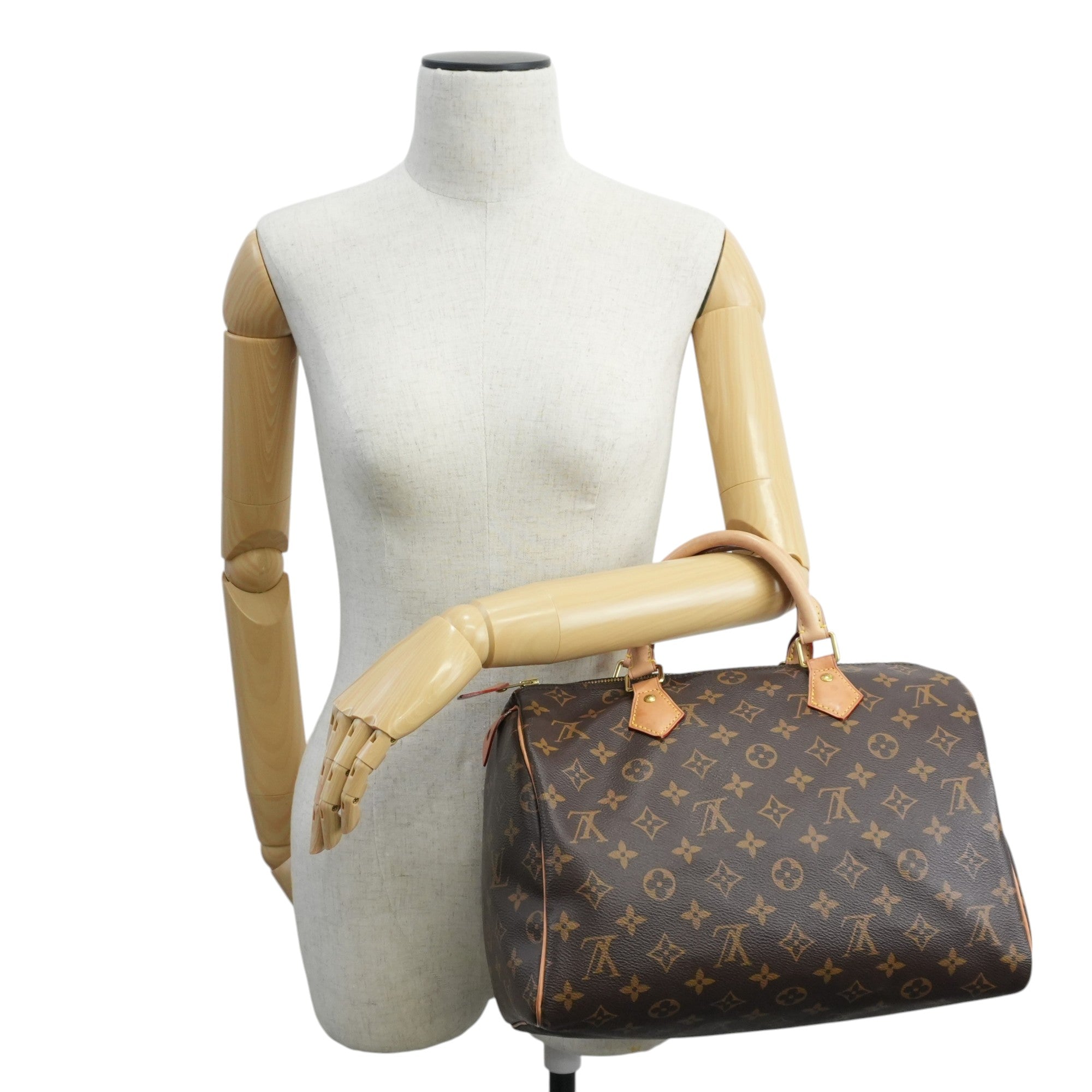 Louis Vuitton Monogram Speedy 30 Handbag Used