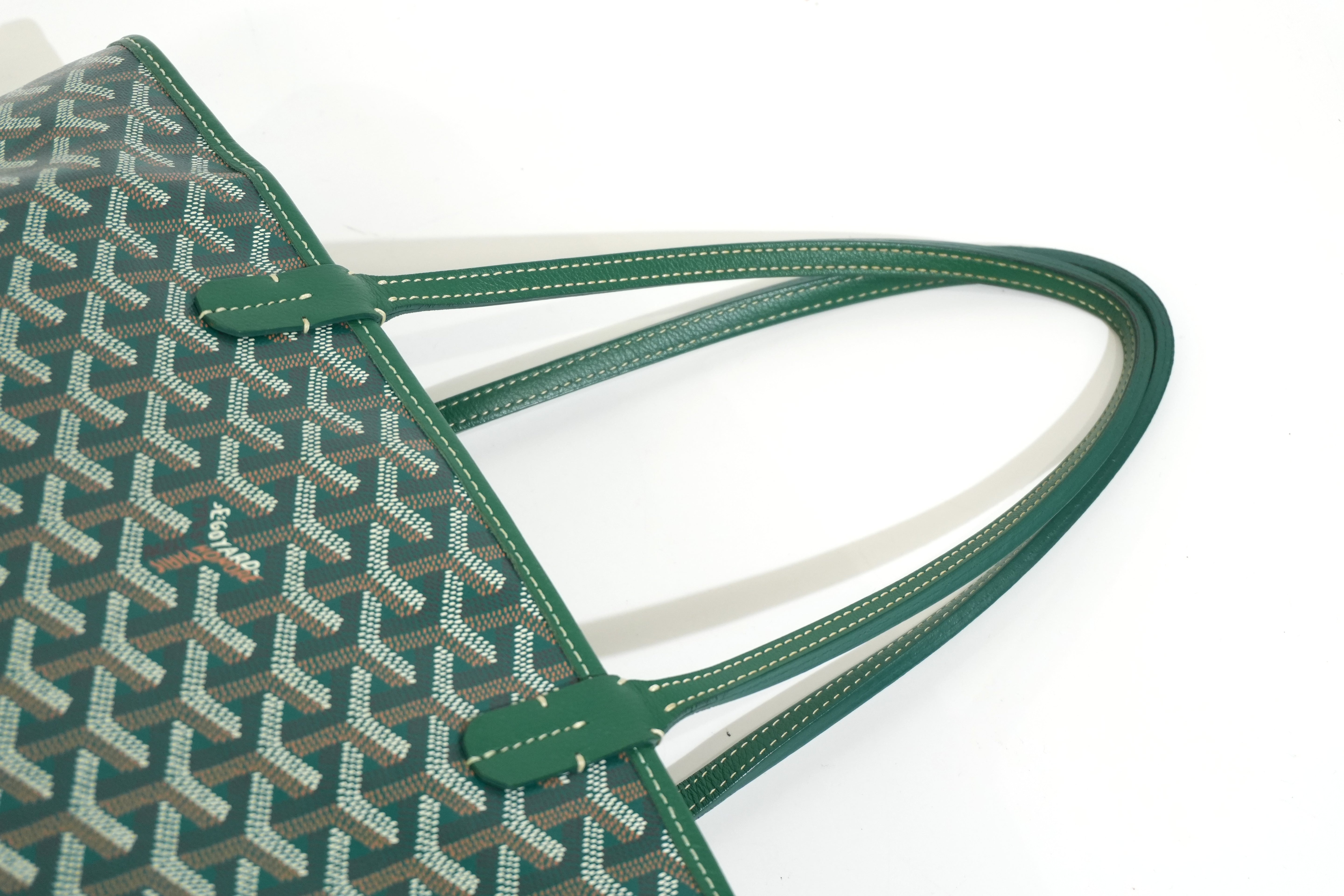 Pre-owned Goyard Artois PM Green
