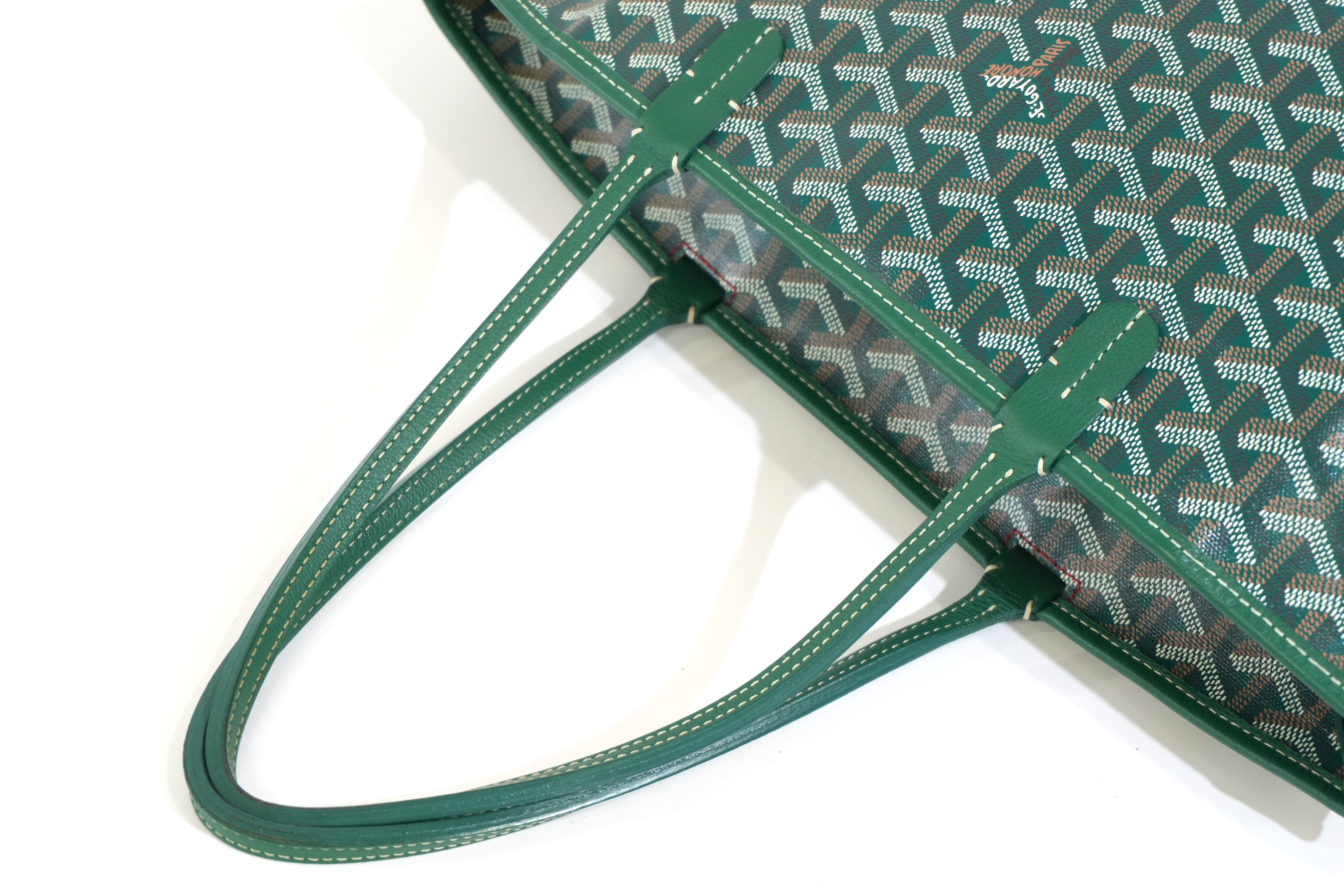 Pre-owned Goyard Artois PM Green