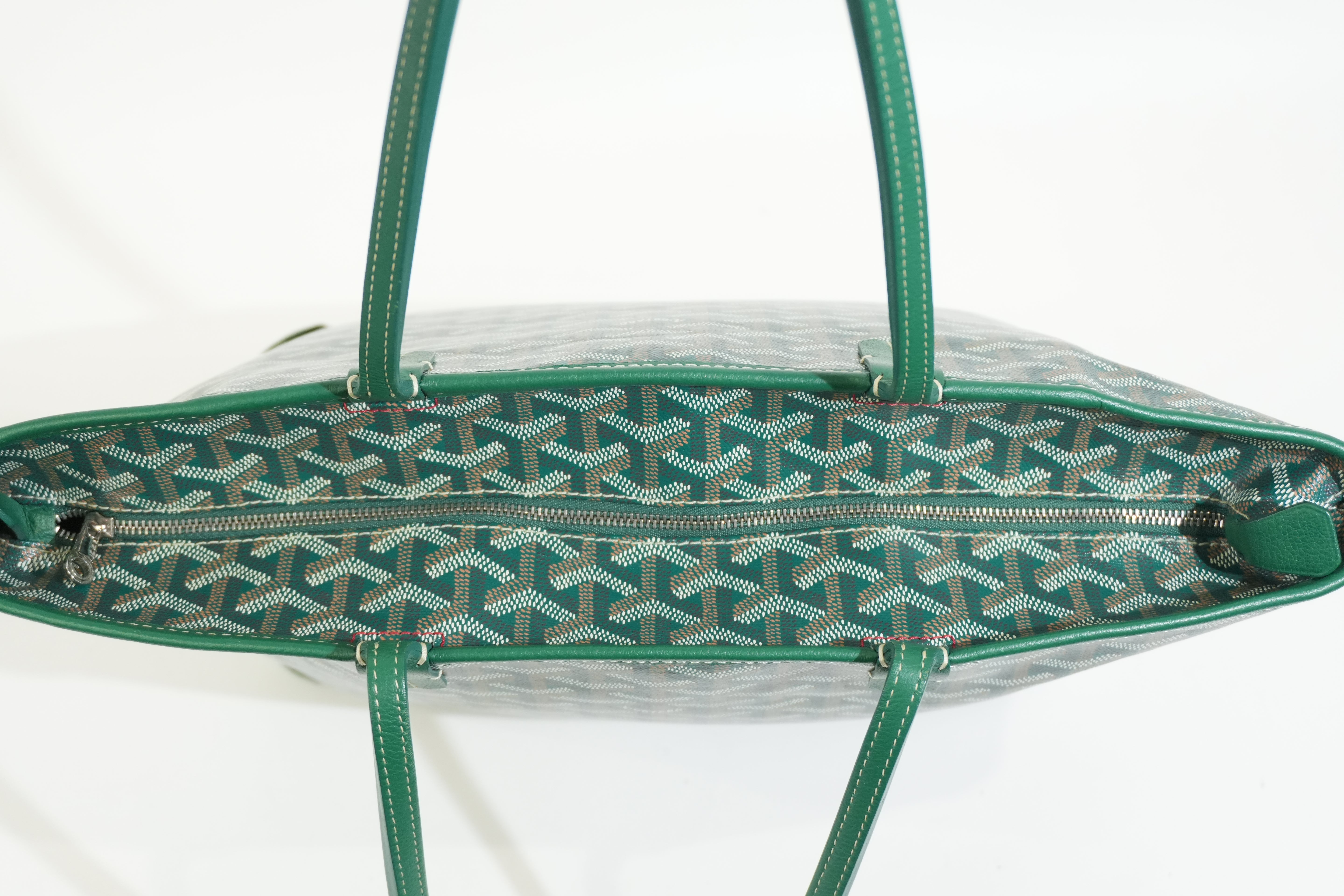 Pre-owned Goyard Artois PM Green