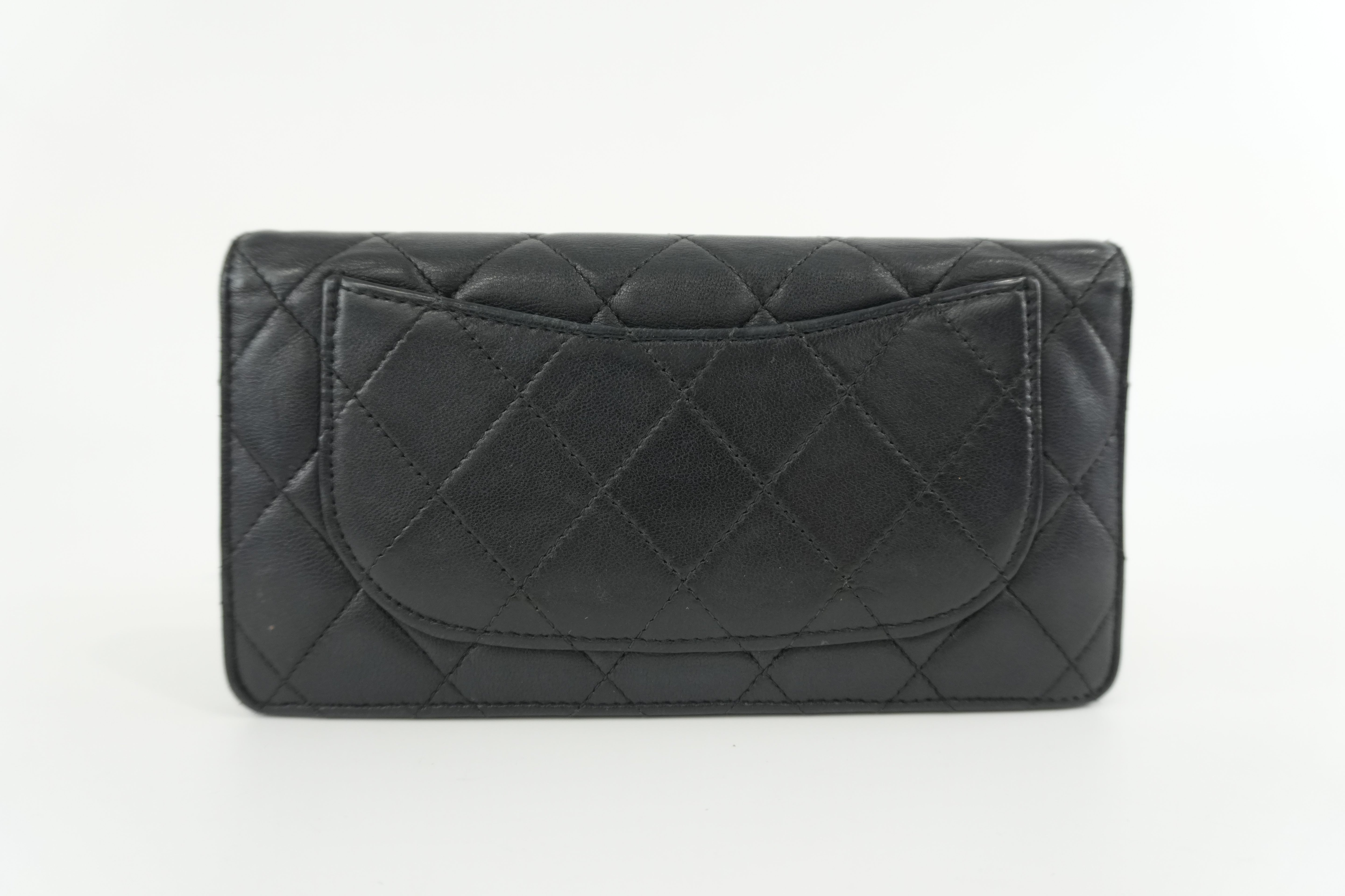 Chanel Lambskin Wallet Used