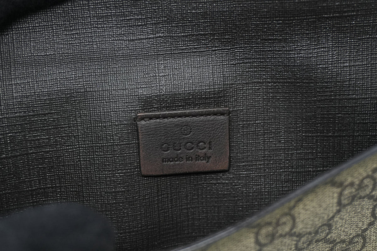 Pre-Owned Gucci Guccisima Long Wallet Brown