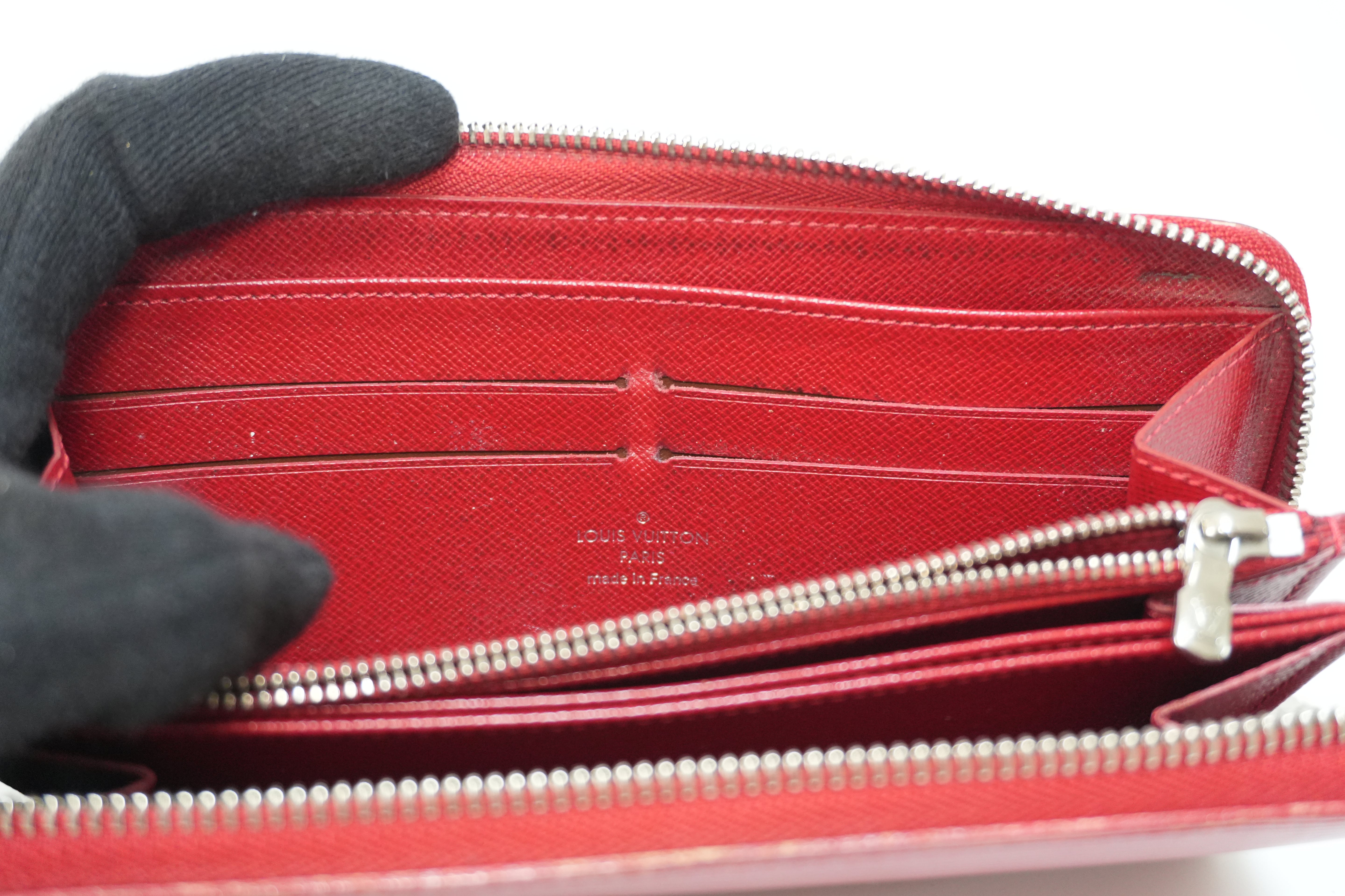 ルイヴィトン エピ ジッピー ロングウォレット レッド 中古