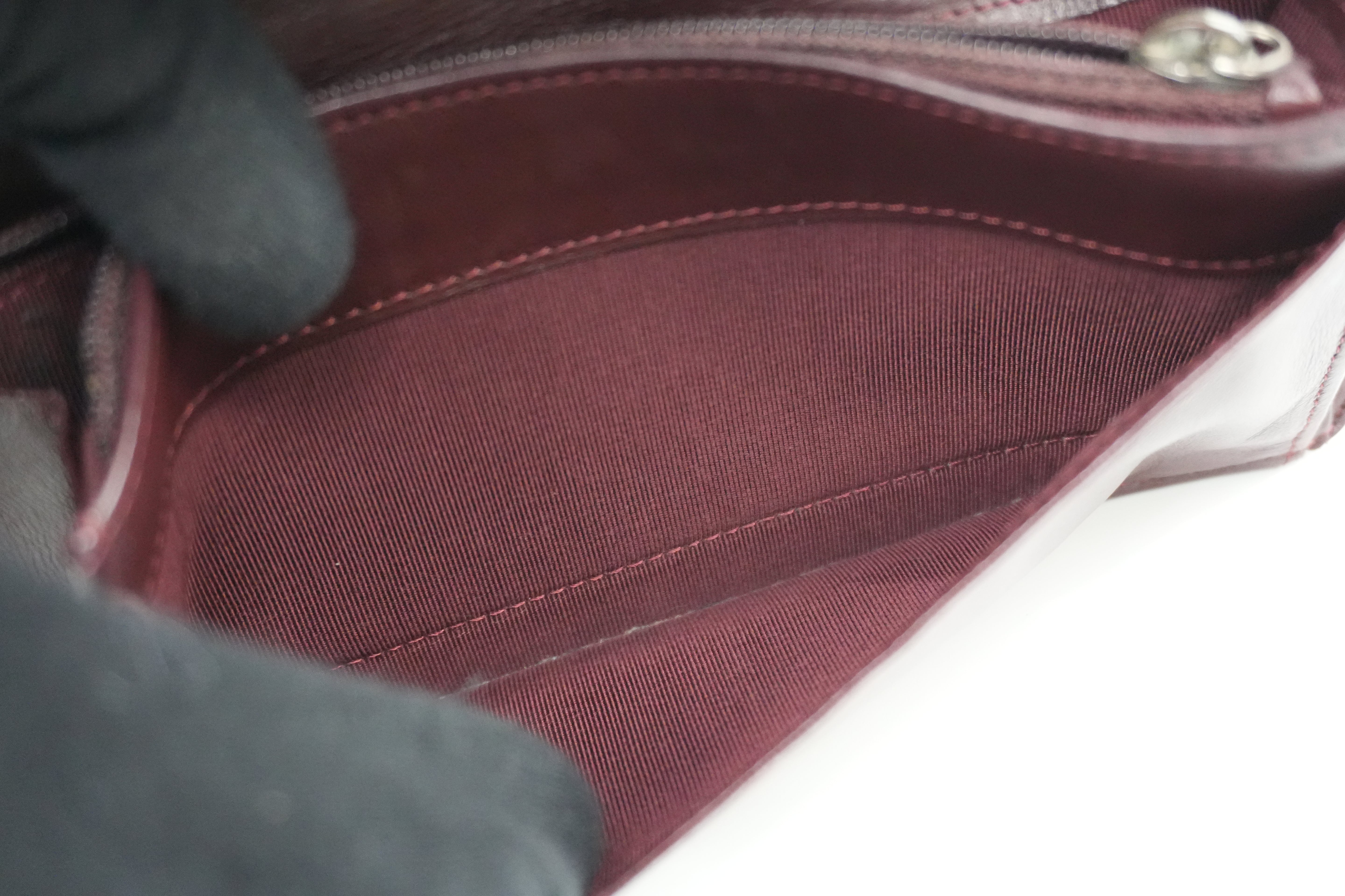 Chanel Lambskin Wallet Used