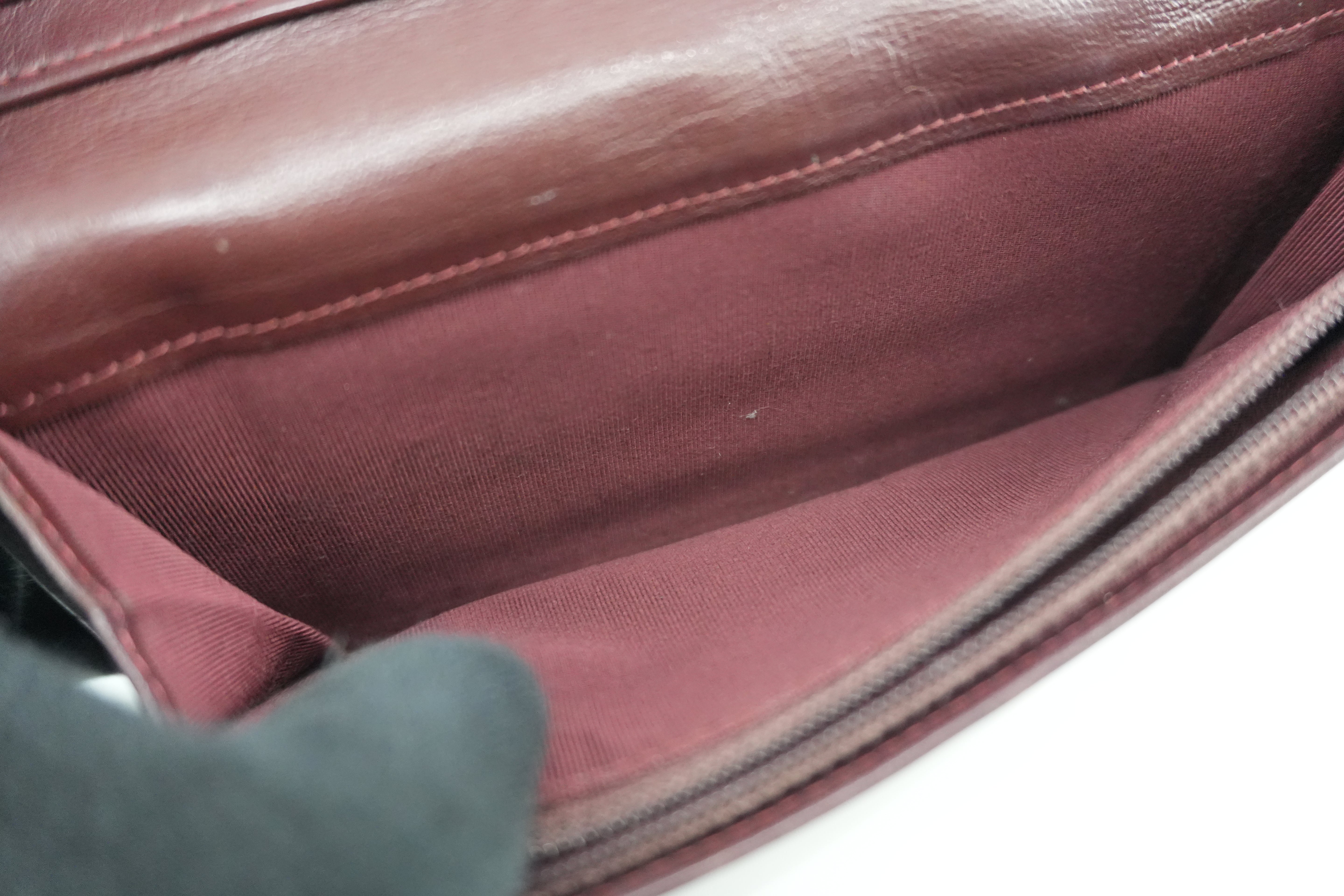 Chanel Lambskin Wallet Used