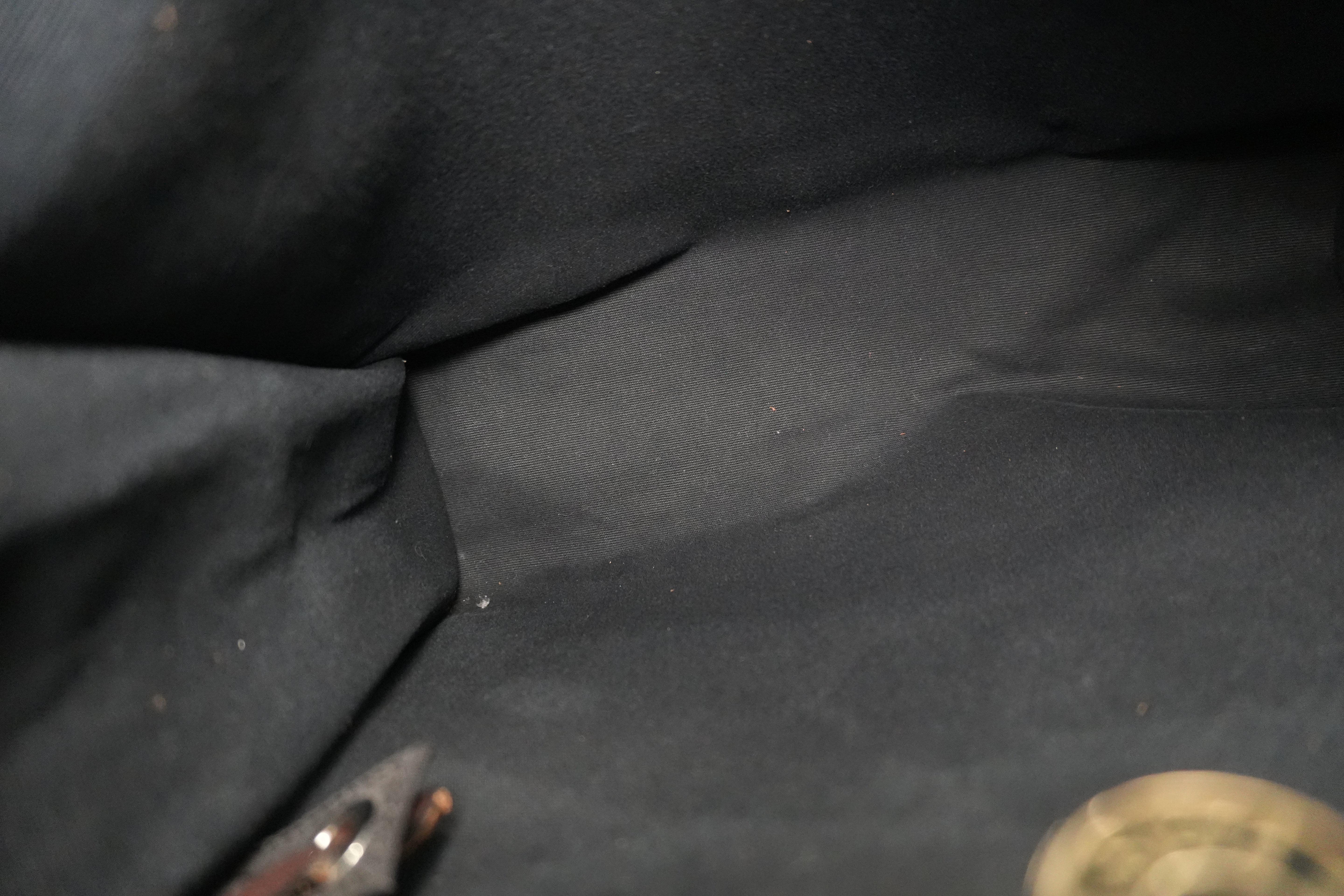 Pre-owned Hermes Canvas Herzip Tote Bag Black