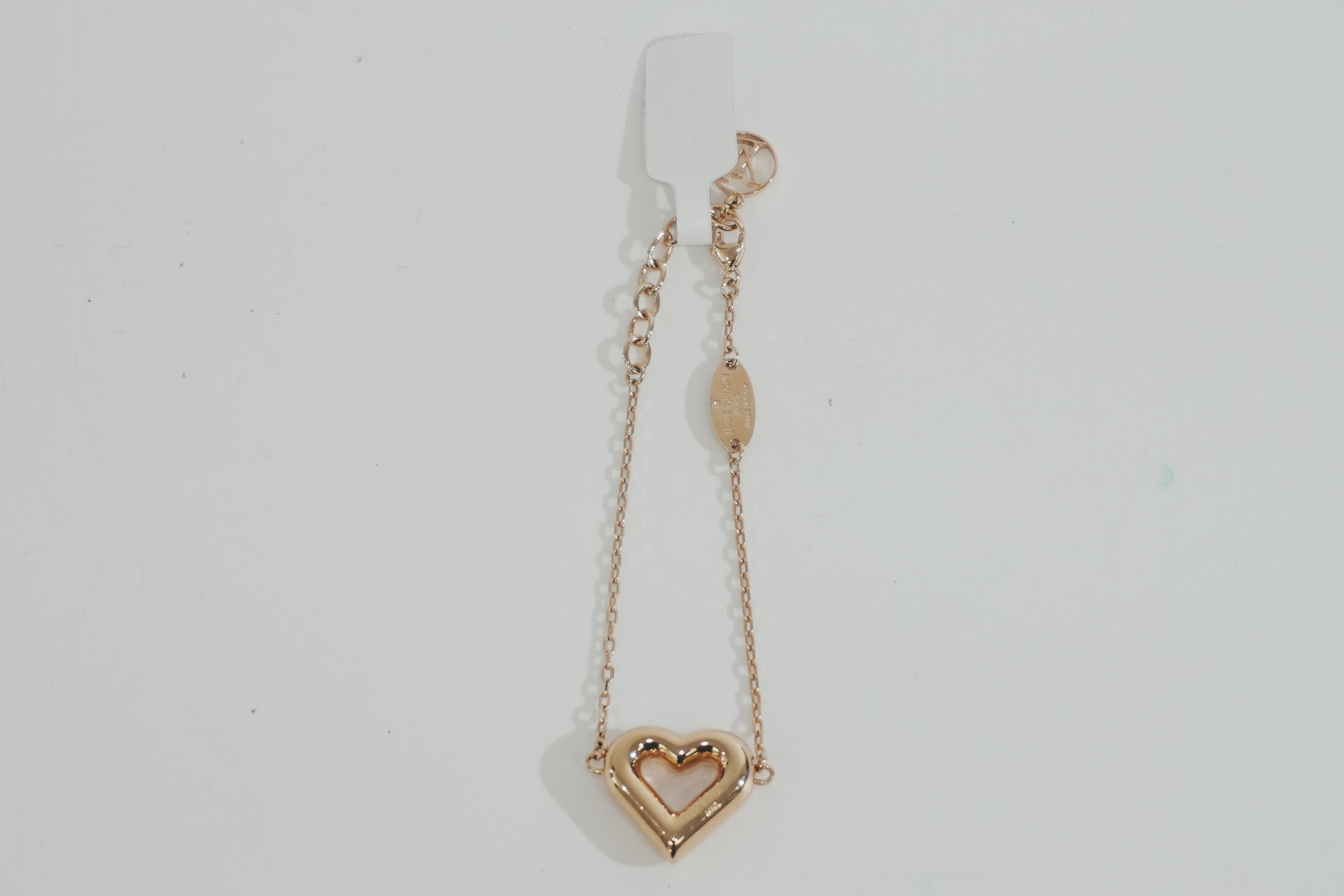 Pre-owned Louis Vuitton Heart Bracelet Gold