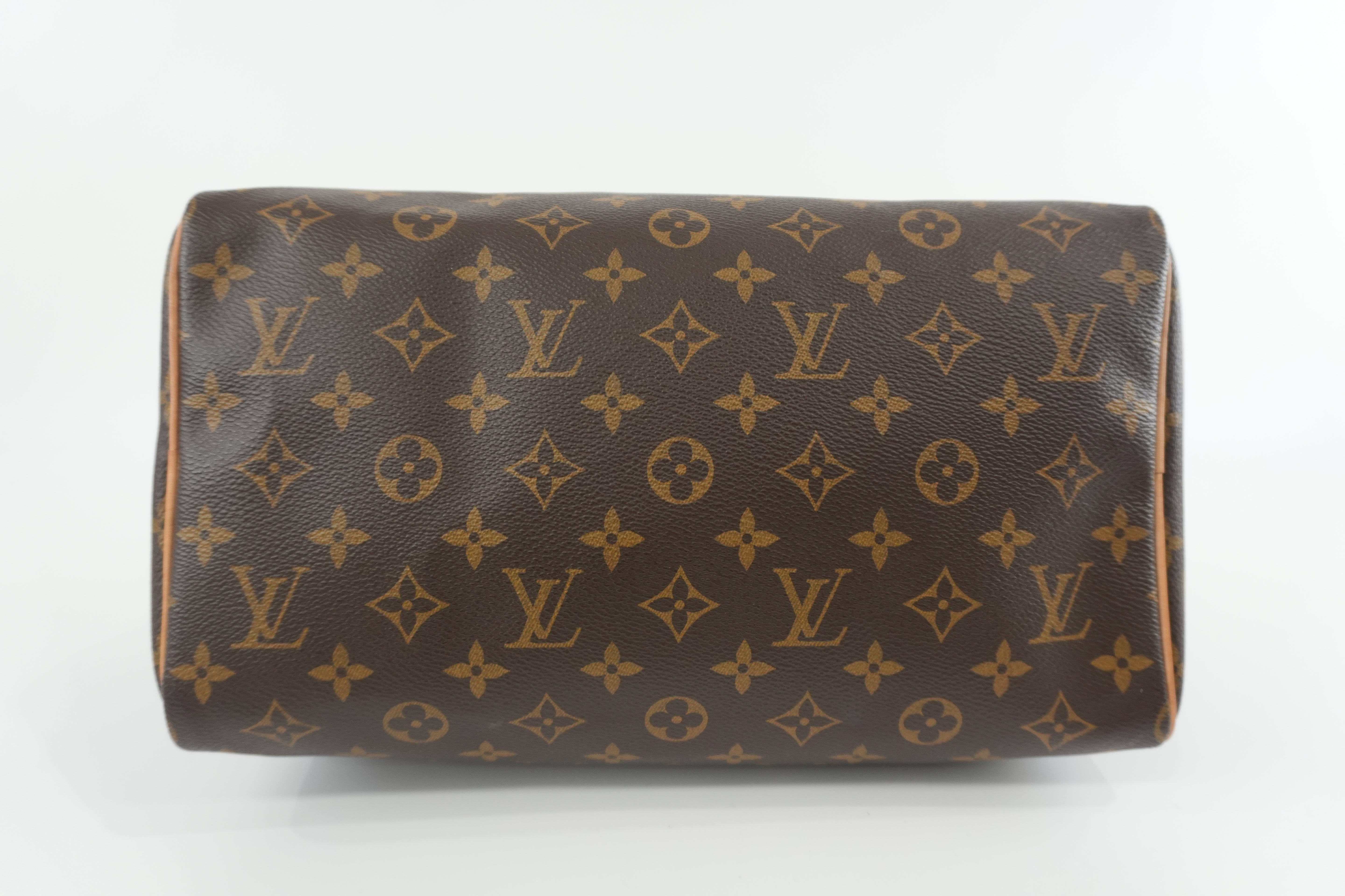 Louis Vuitton Monogram Speedy 30 Handbag Used