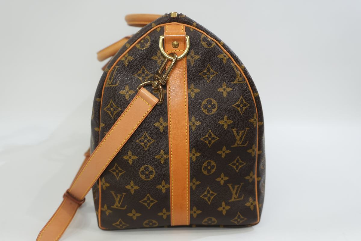 Pre-Owned Louis Vuitton Keepall Bandouliere 50 Travel Bag