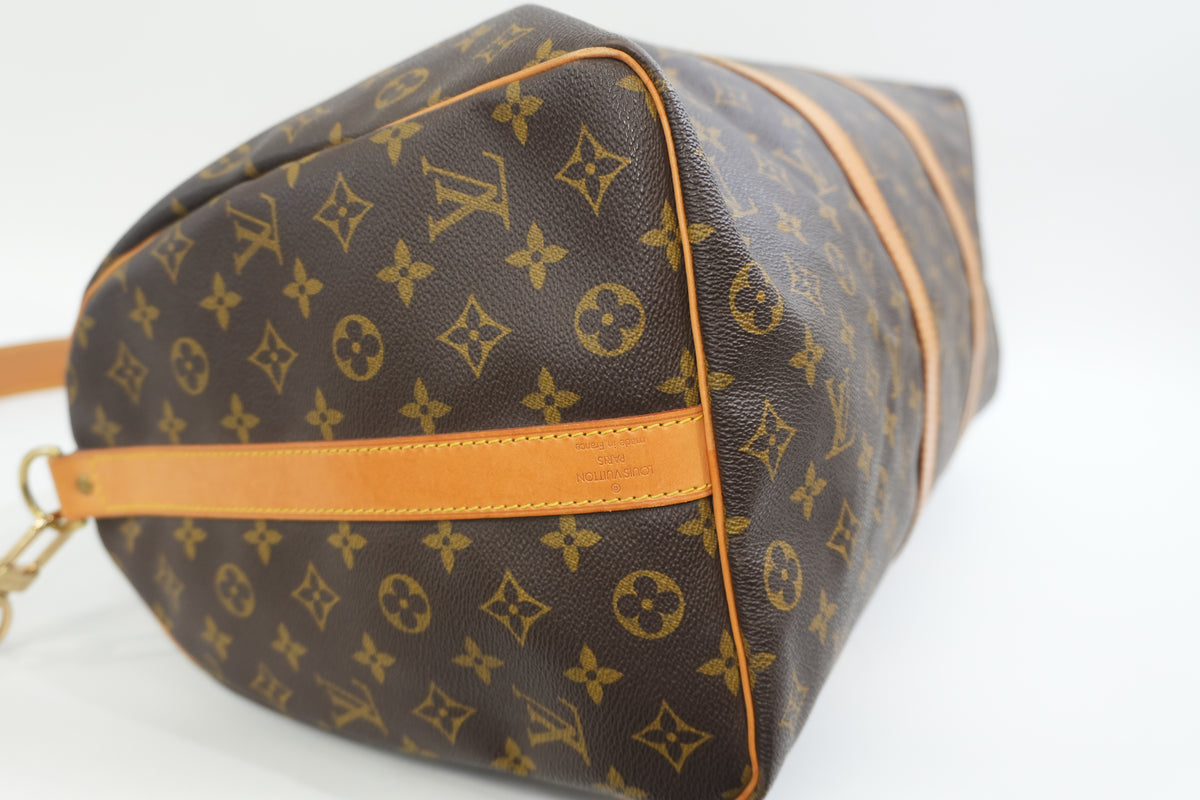 Pre-Owned Louis Vuitton Keepall Bandouliere 50 Travel Bag
