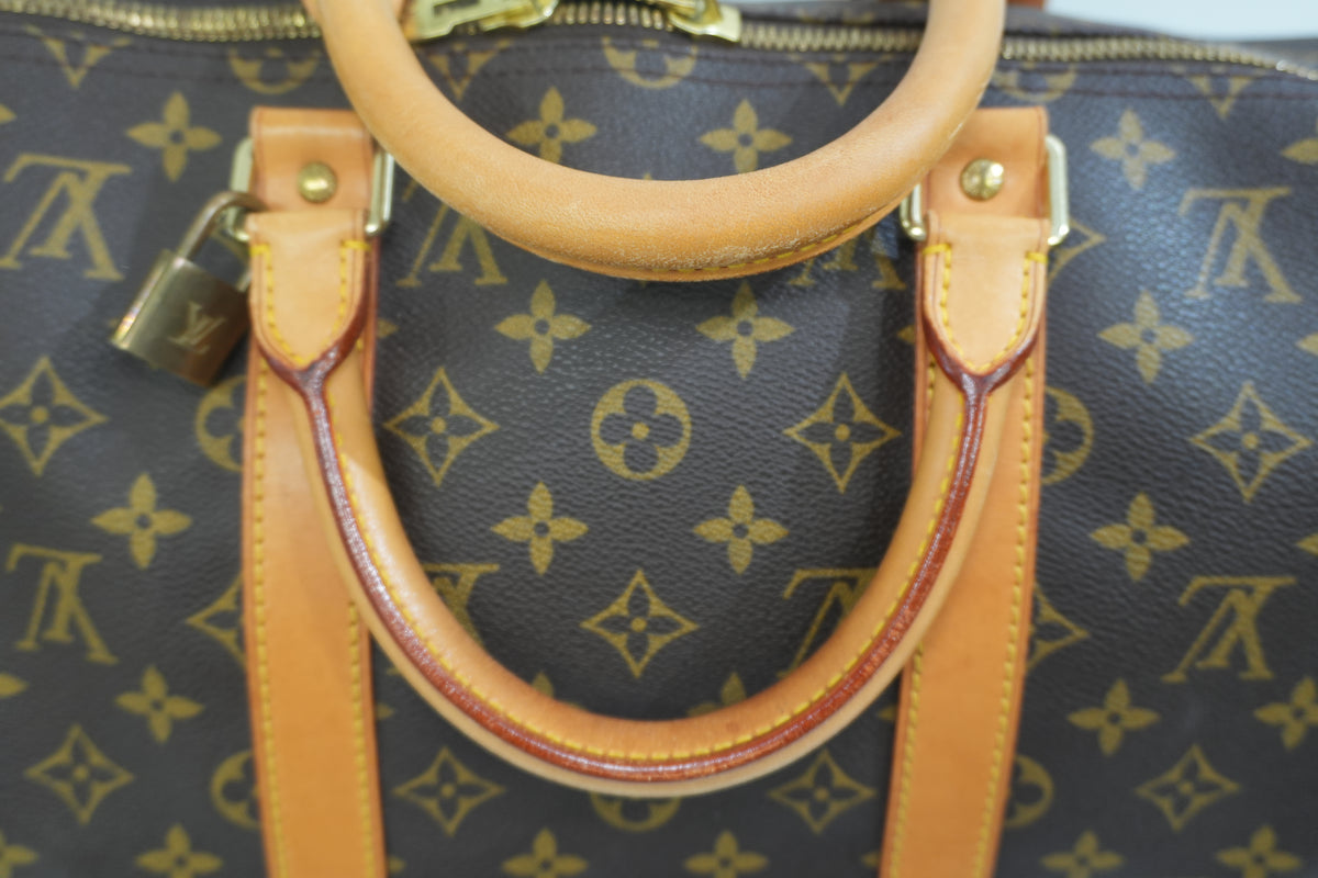 Pre-Owned Louis Vuitton Keepall Bandouliere 50 Travel Bag