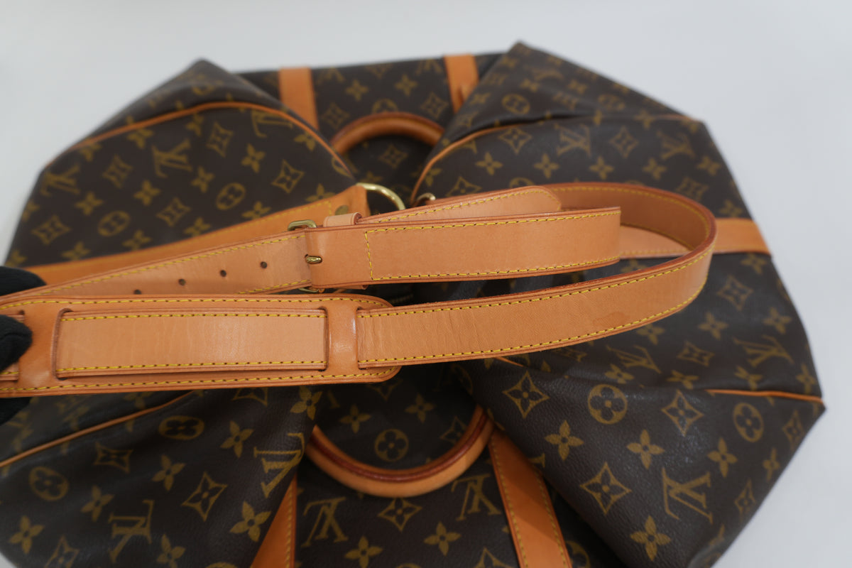 Pre-Owned Louis Vuitton Keepall Bandouliere 50 Travel Bag