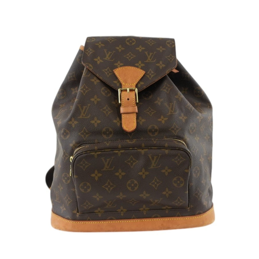 Louis Vuitton Monogram Montsouris GM Backpack Used