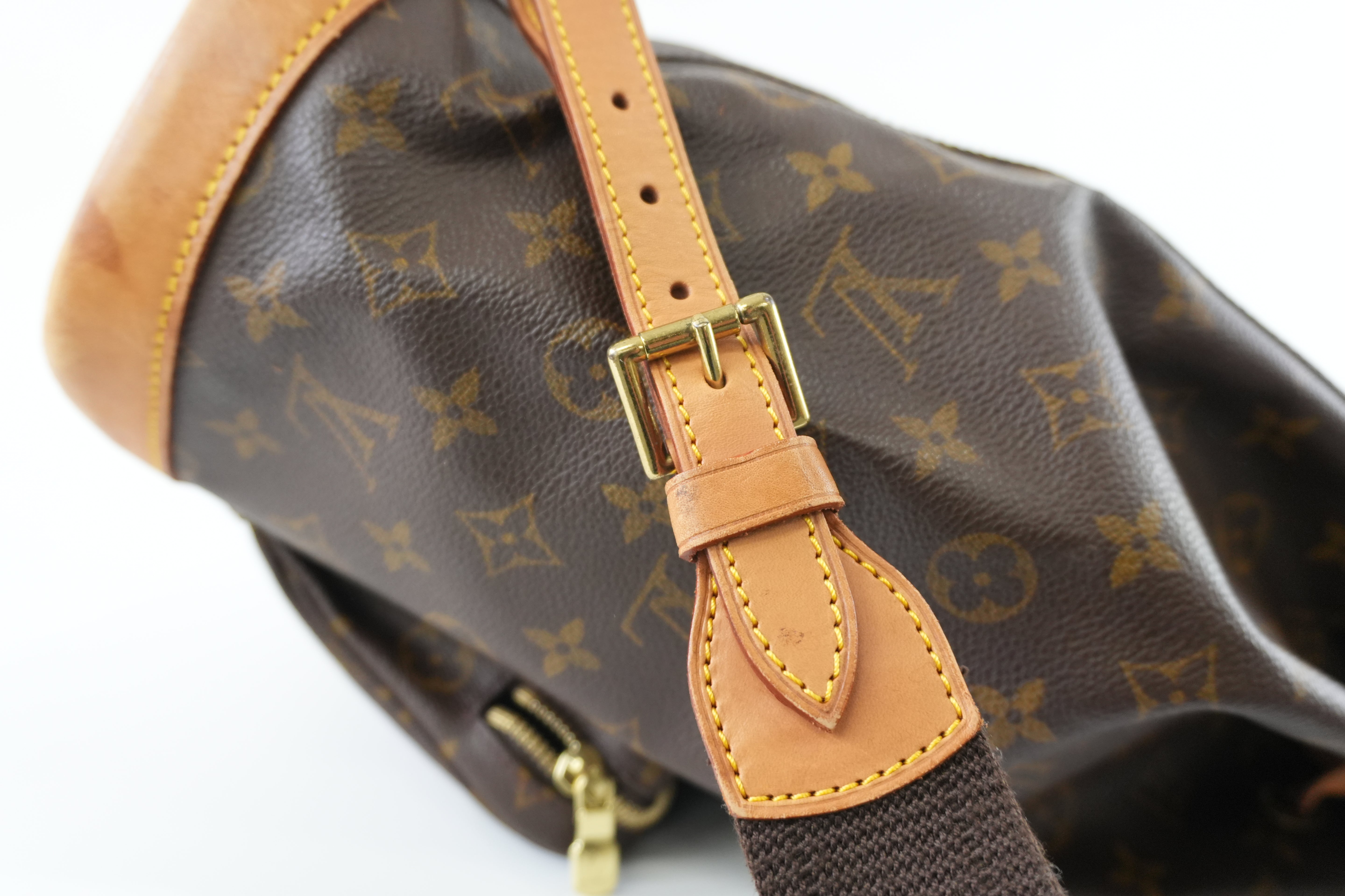 Louis Vuitton Monogram Montsouris GM Backpack Used
