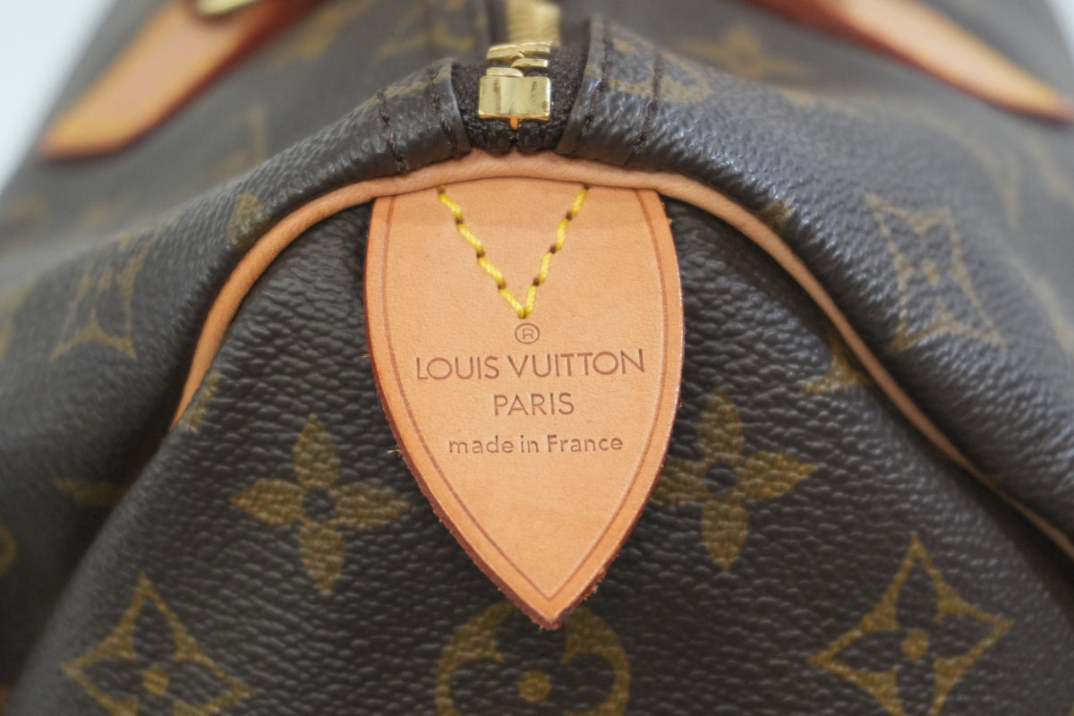 Pre-Owned Louis Vuitton Speedy 35 Handbag