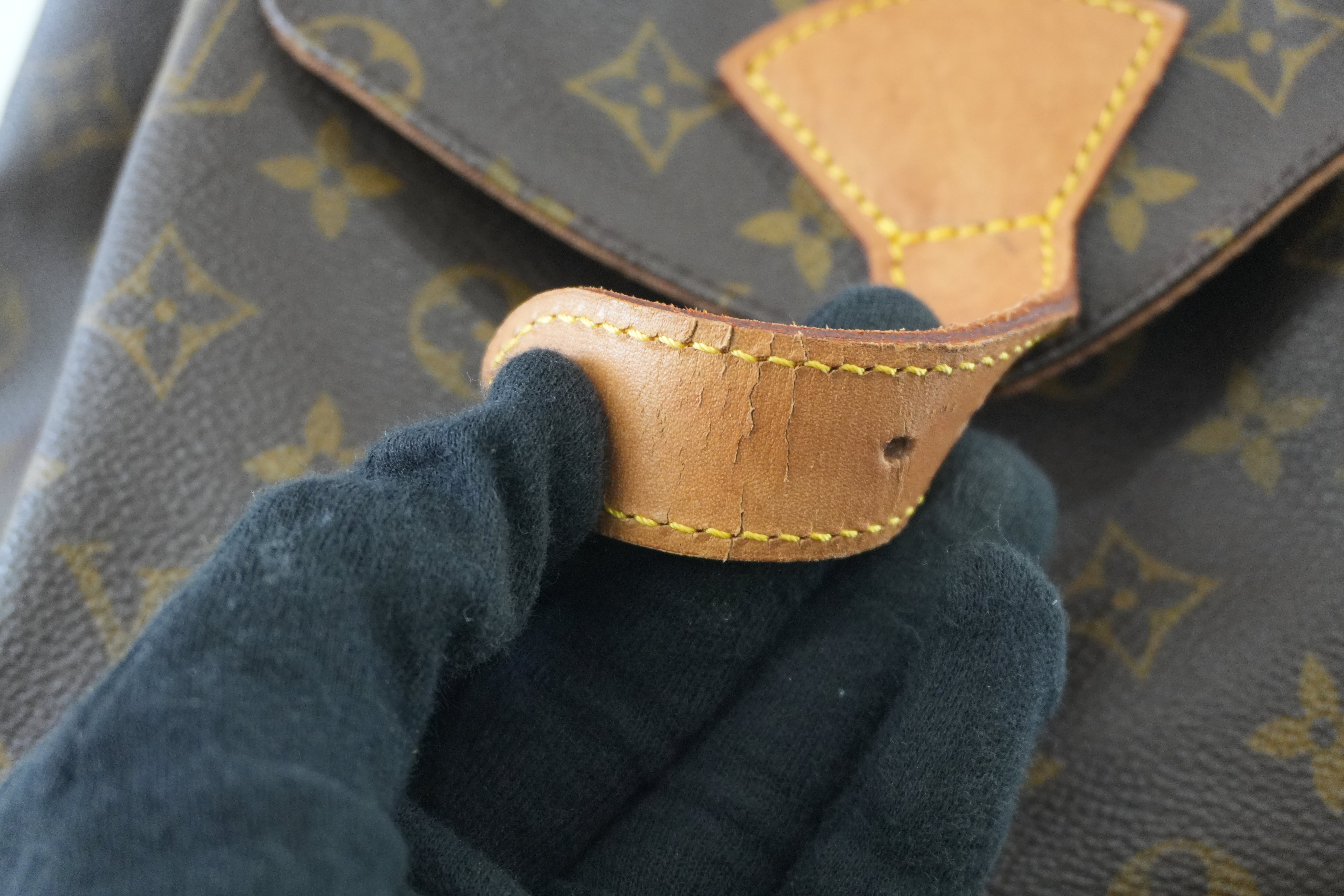 Louis Vuitton Monogram Montsouris GM Backpack Used