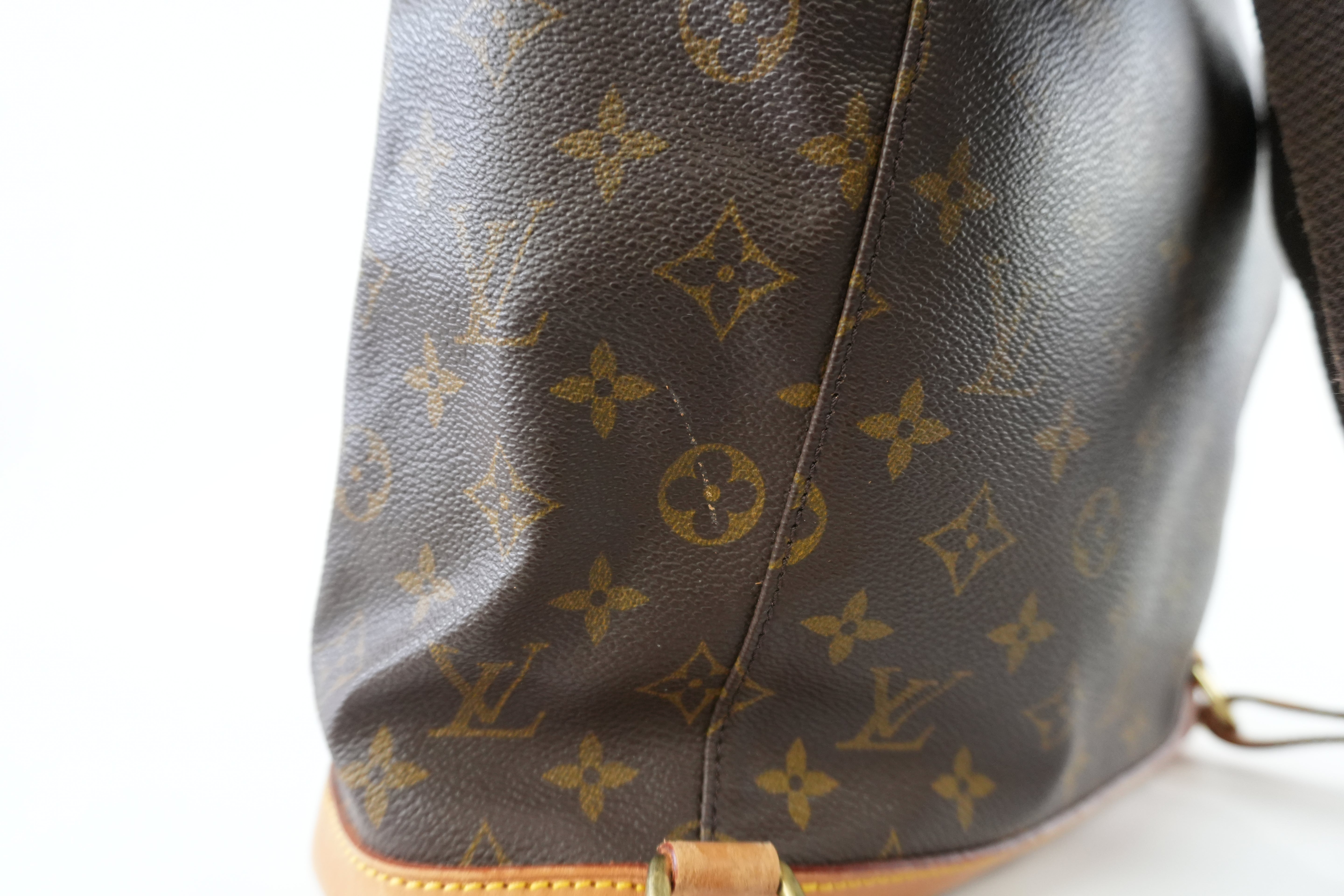 Louis Vuitton Monogram Montsouris GM Backpack Used