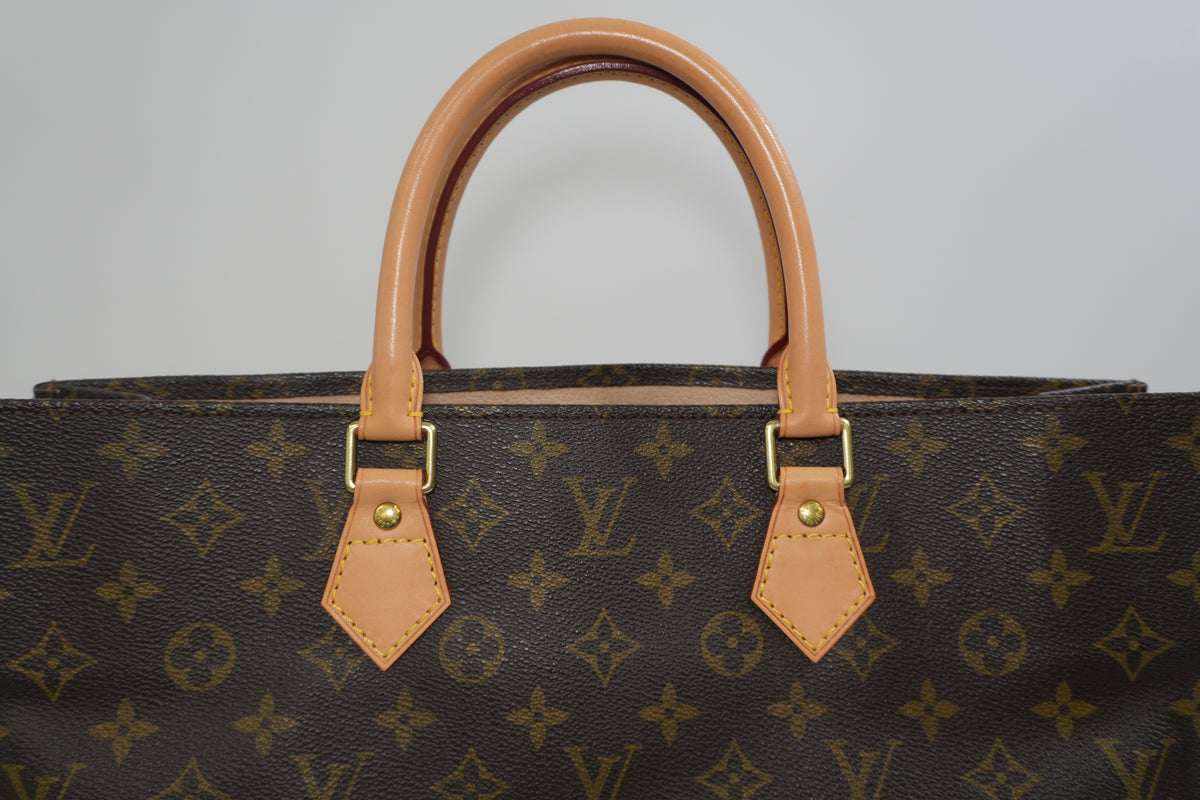 Pre-Owned Louis Vuitton Monogrram Sac Plat Handbag