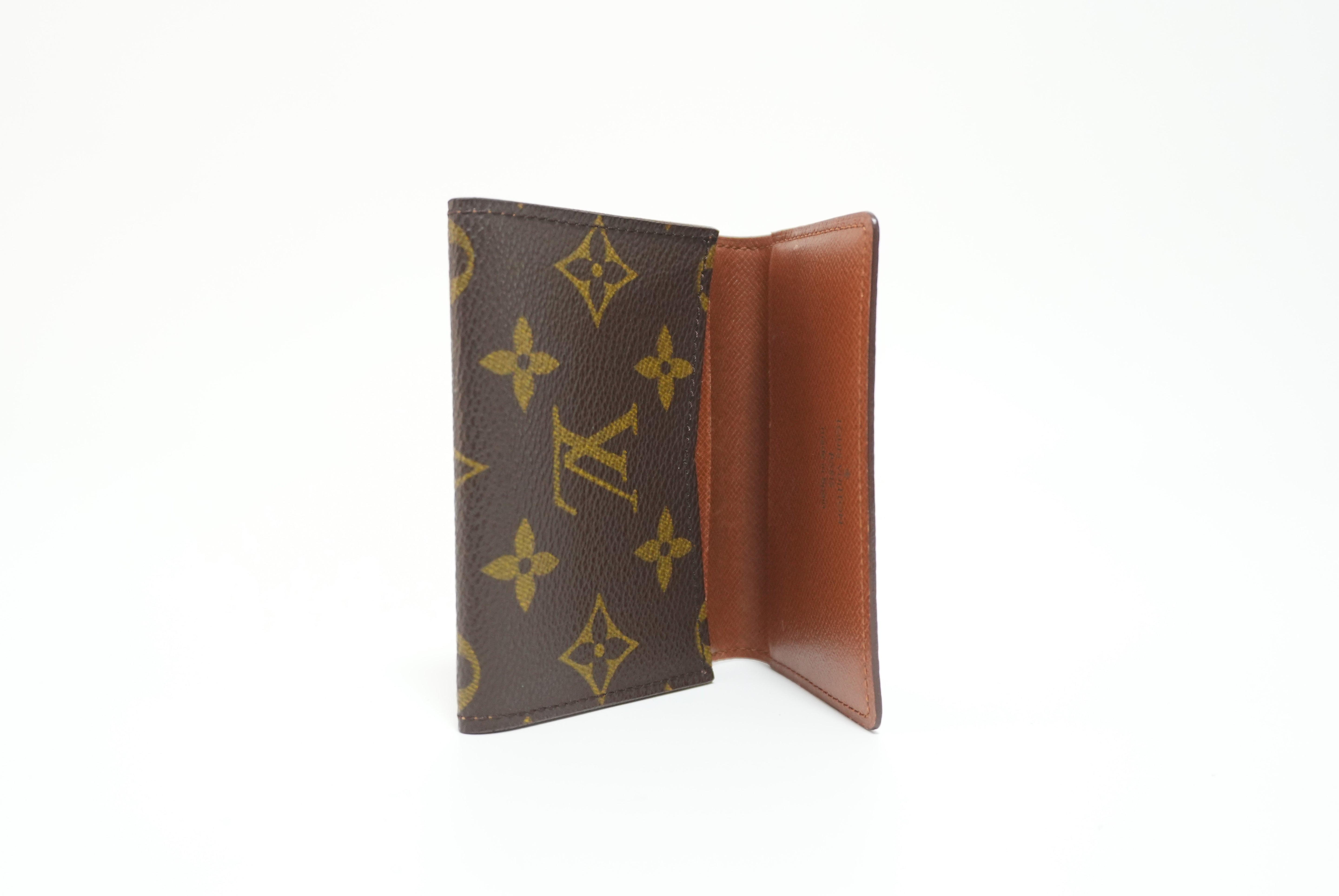 Louis Vuitton Monogram Card Case Used