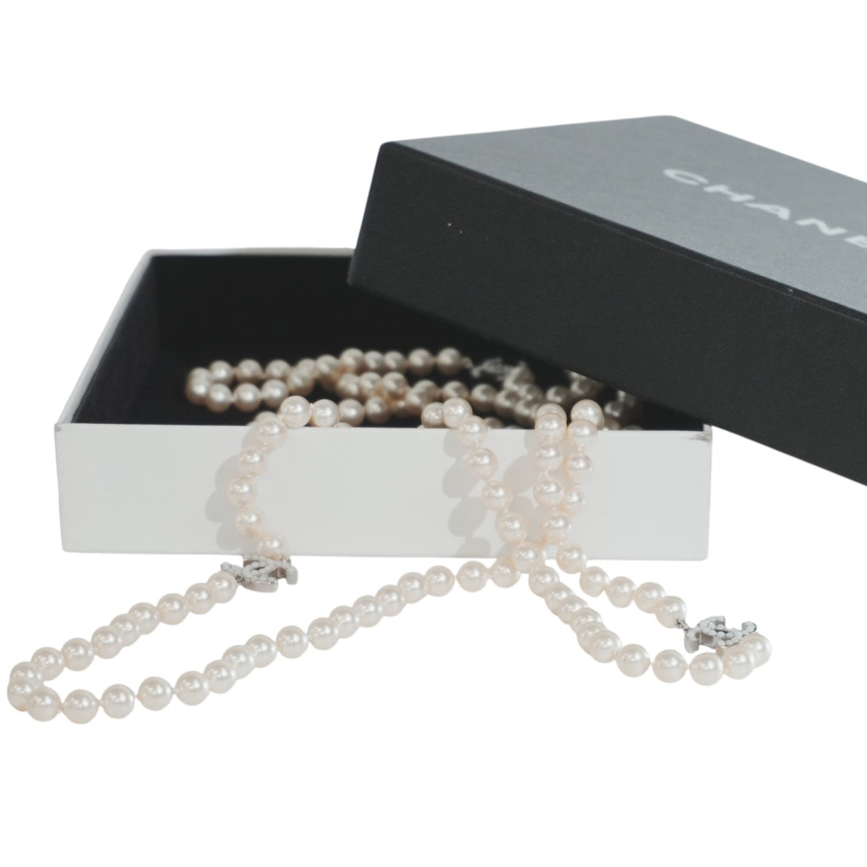 Pre-owned Chanel Imitation Pearl Necklace