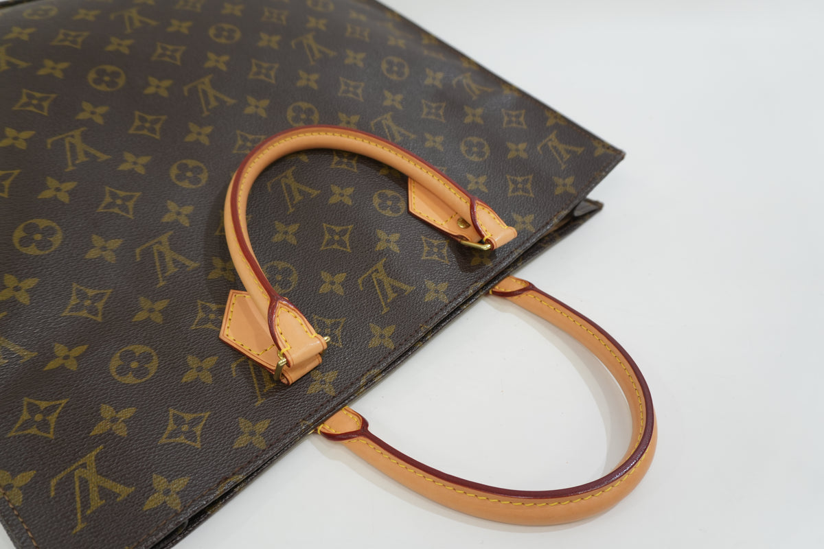 Pre-Owned Louis Vuitton Monogrram Sac Plat Handbag