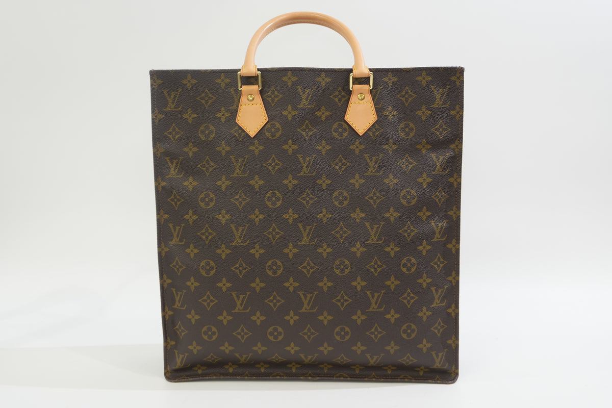 Pre-Owned Louis Vuitton Monogrram Sac Plat Handbag
