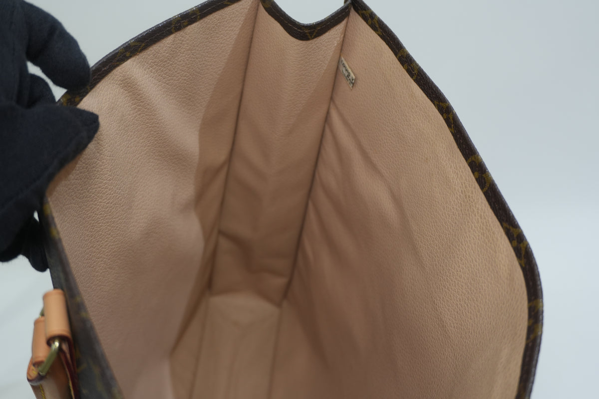 Pre-Owned Louis Vuitton Monogrram Sac Plat Handbag