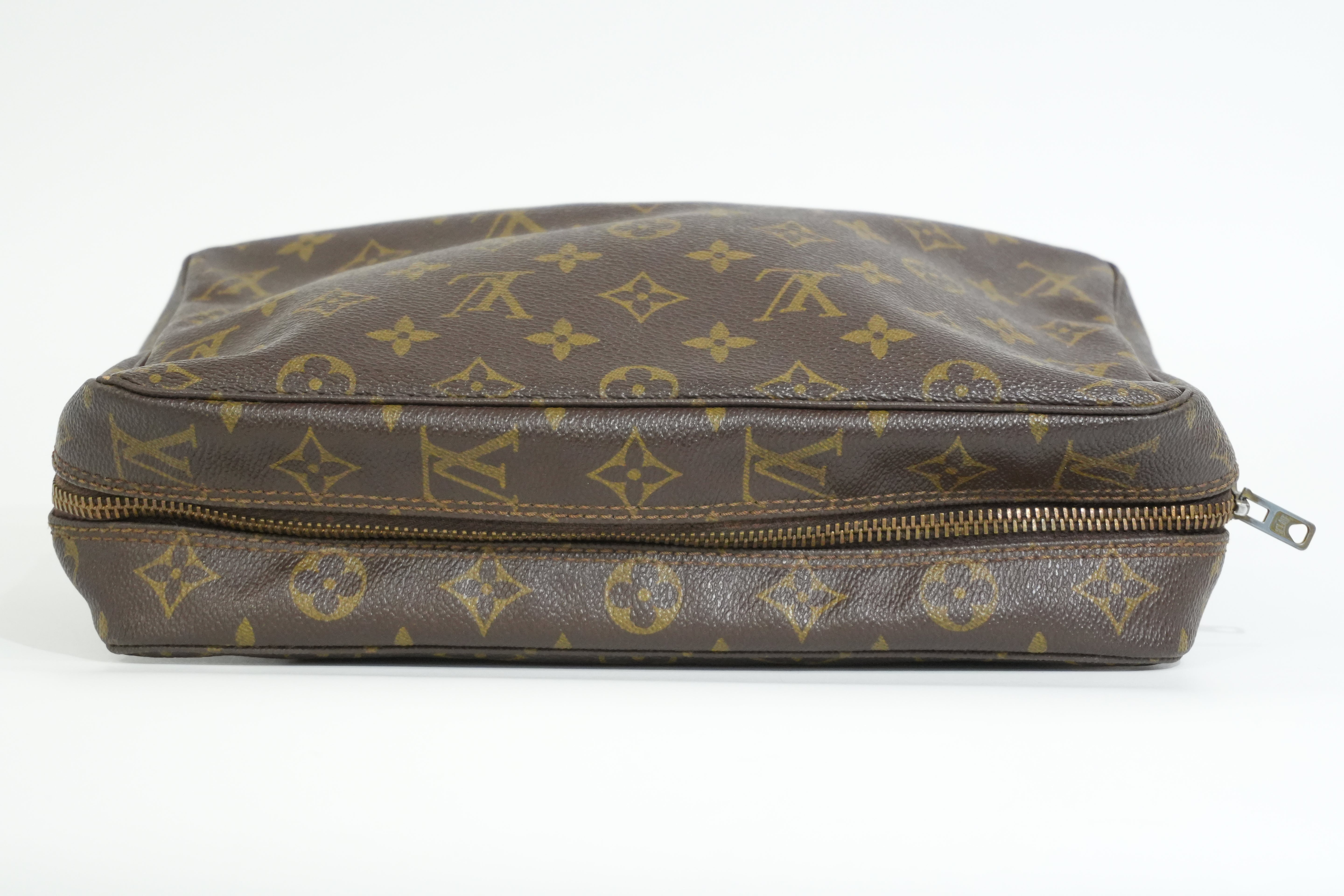 Pre-owned Louis Vuitton Monogram Trousse 28 Pouch
