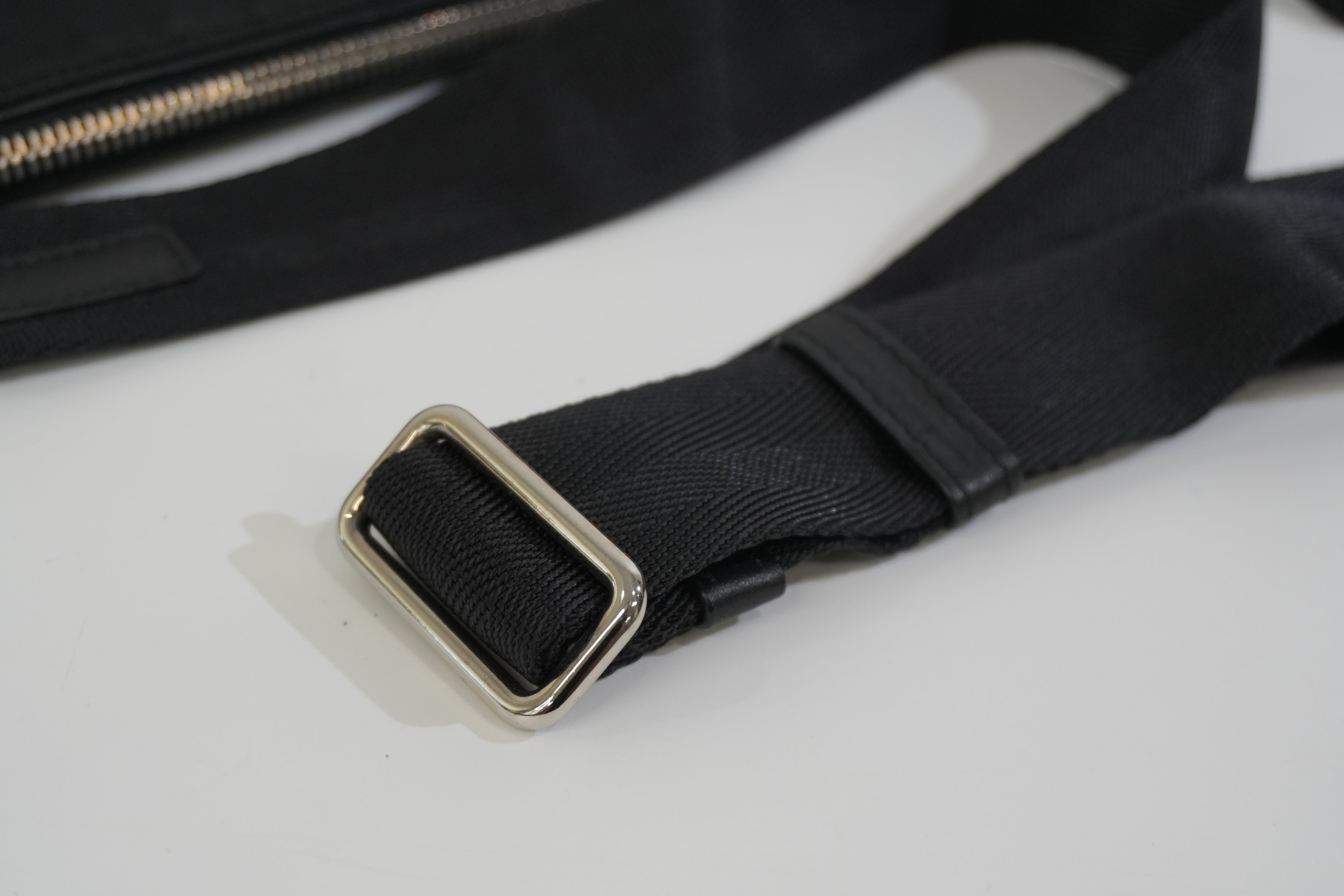 Pre-owned Prada Nylon Crossbody Bag Black