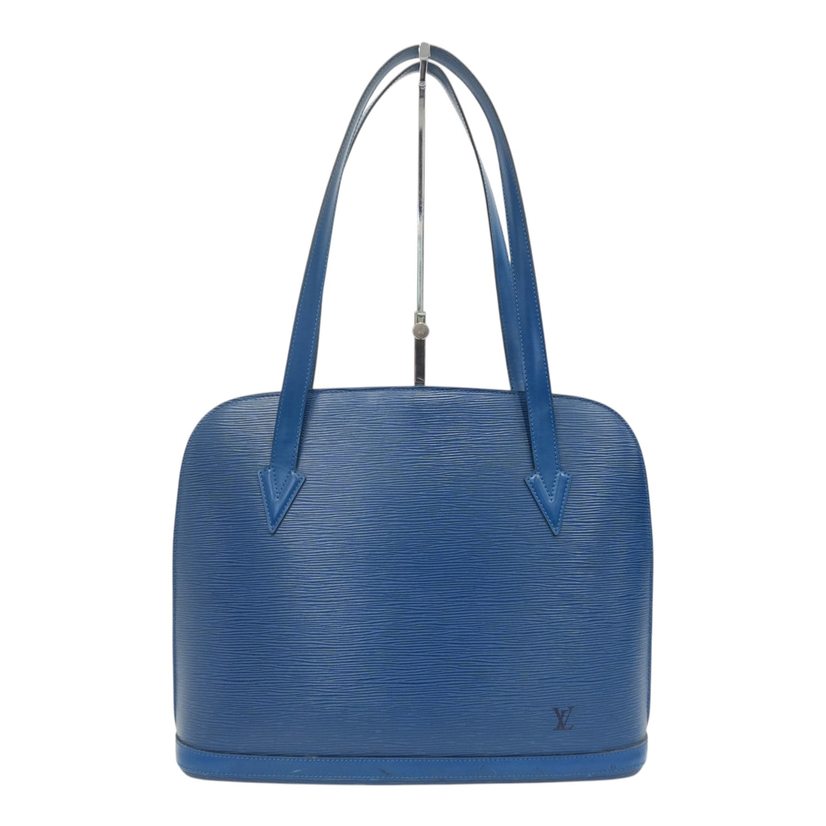 Pre-Owned Louis Vuitton Epi Lussac Shoulder Bag Blue