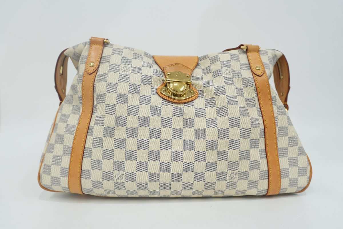 Pre-Owned Louis Vuitton Damier Azur Stresa GM Tote Bag