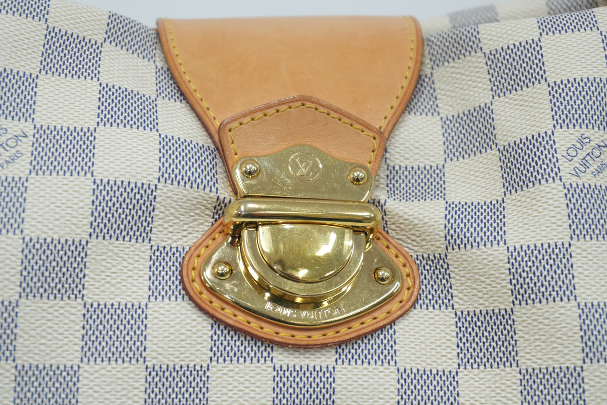 Pre-Owned Louis Vuitton Damier Azur Stresa GM Tote Bag
