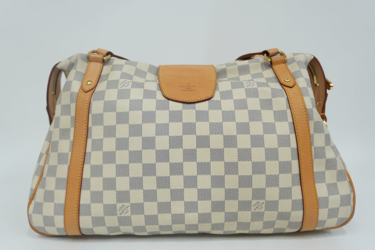Pre-Owned Louis Vuitton Damier Azur Stresa GM Tote Bag