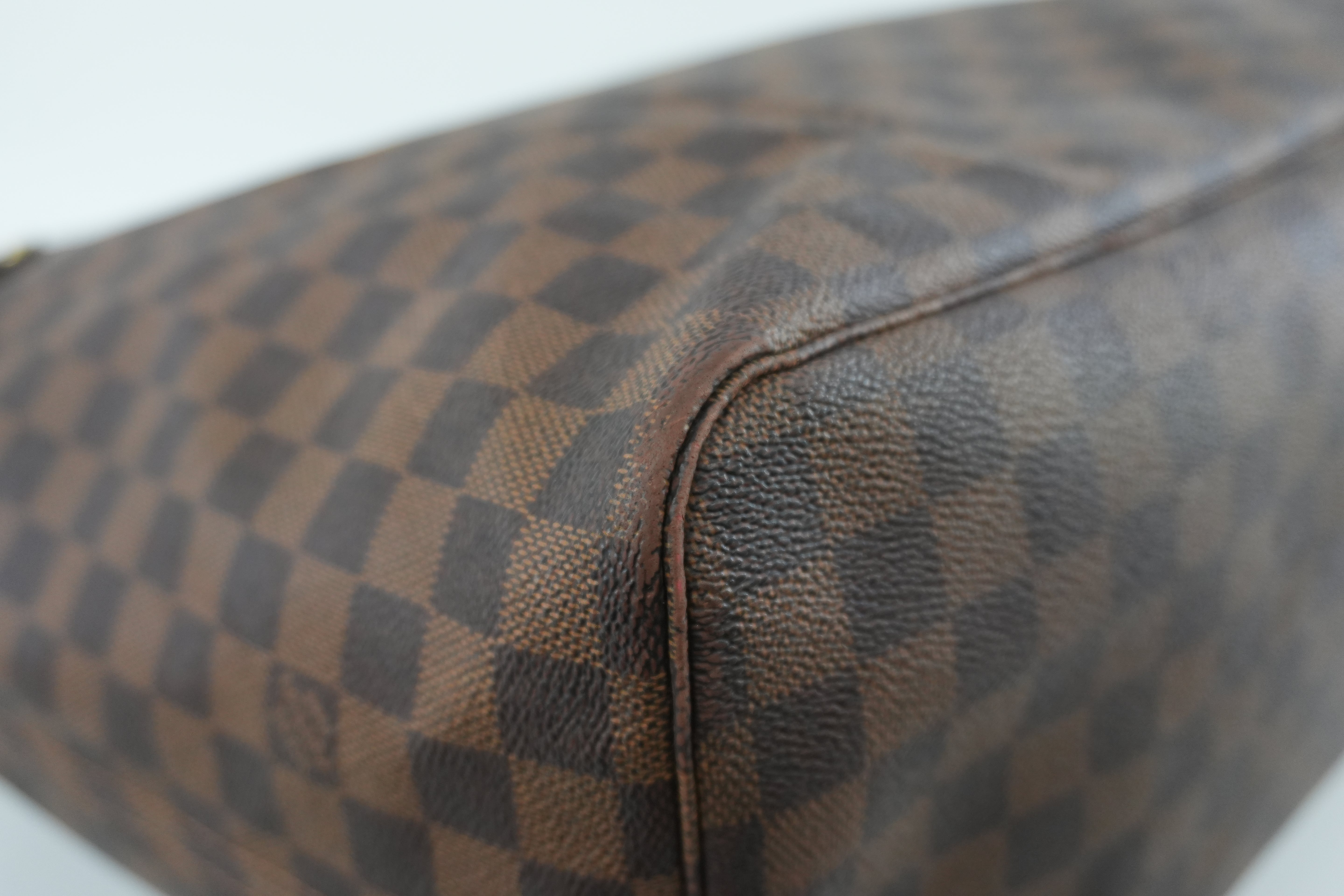 Louis Vuitton Damier Ebene Neverfull GM Shoulder Bag Used