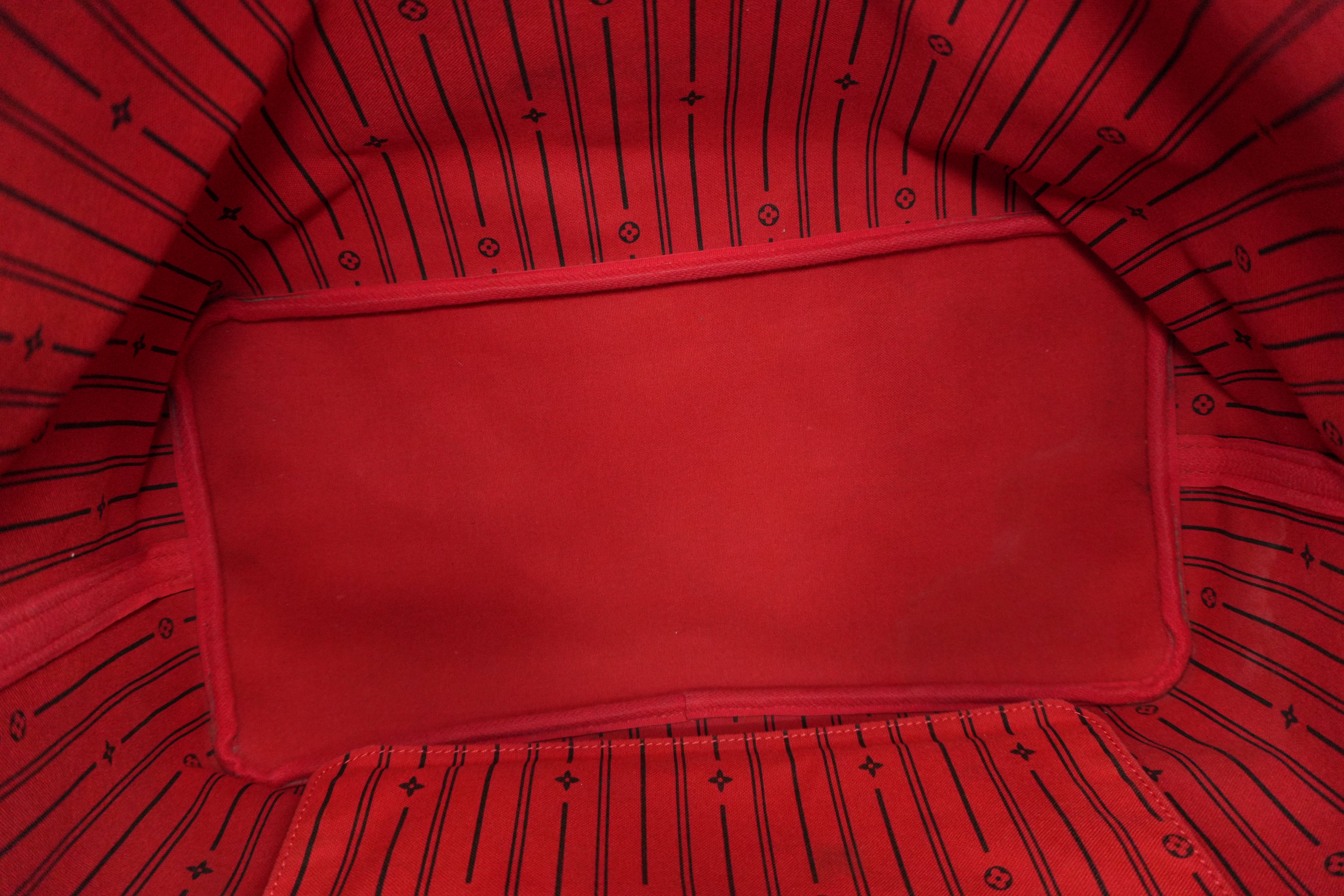 Louis Vuitton Damier Ebene Neverfull GM Shoulder Bag Used