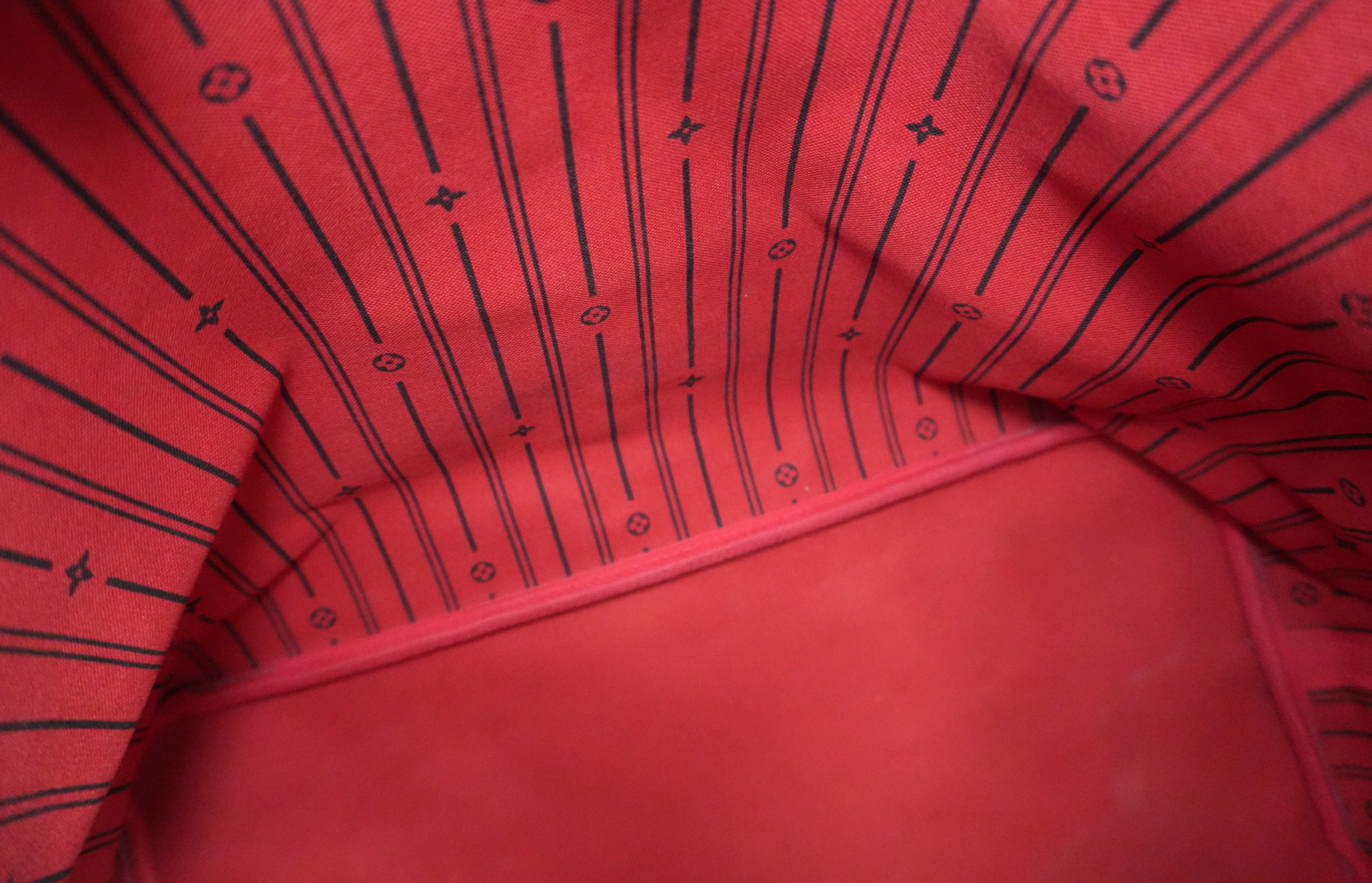 Louis Vuitton Damier Ebene Neverfull GM Shoulder Bag Used