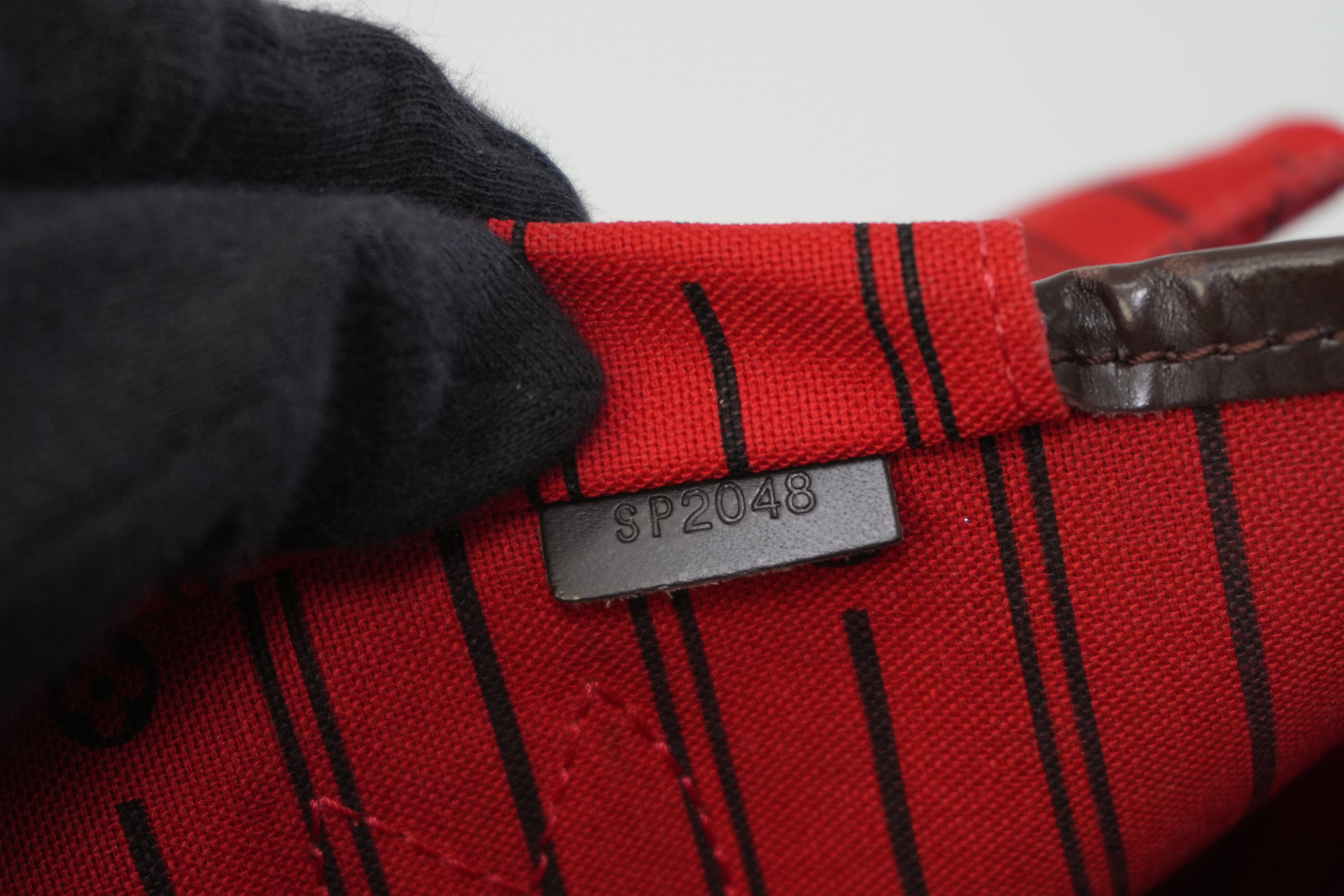 Pre-owned Louis Vuitton Damier Ebene Neverfull MM Tote Bag