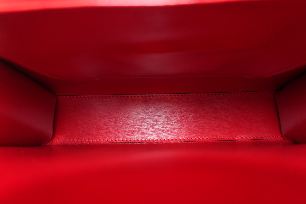 Pre-Owned Louis Vuitton Epi Malesherbe Handbag Red