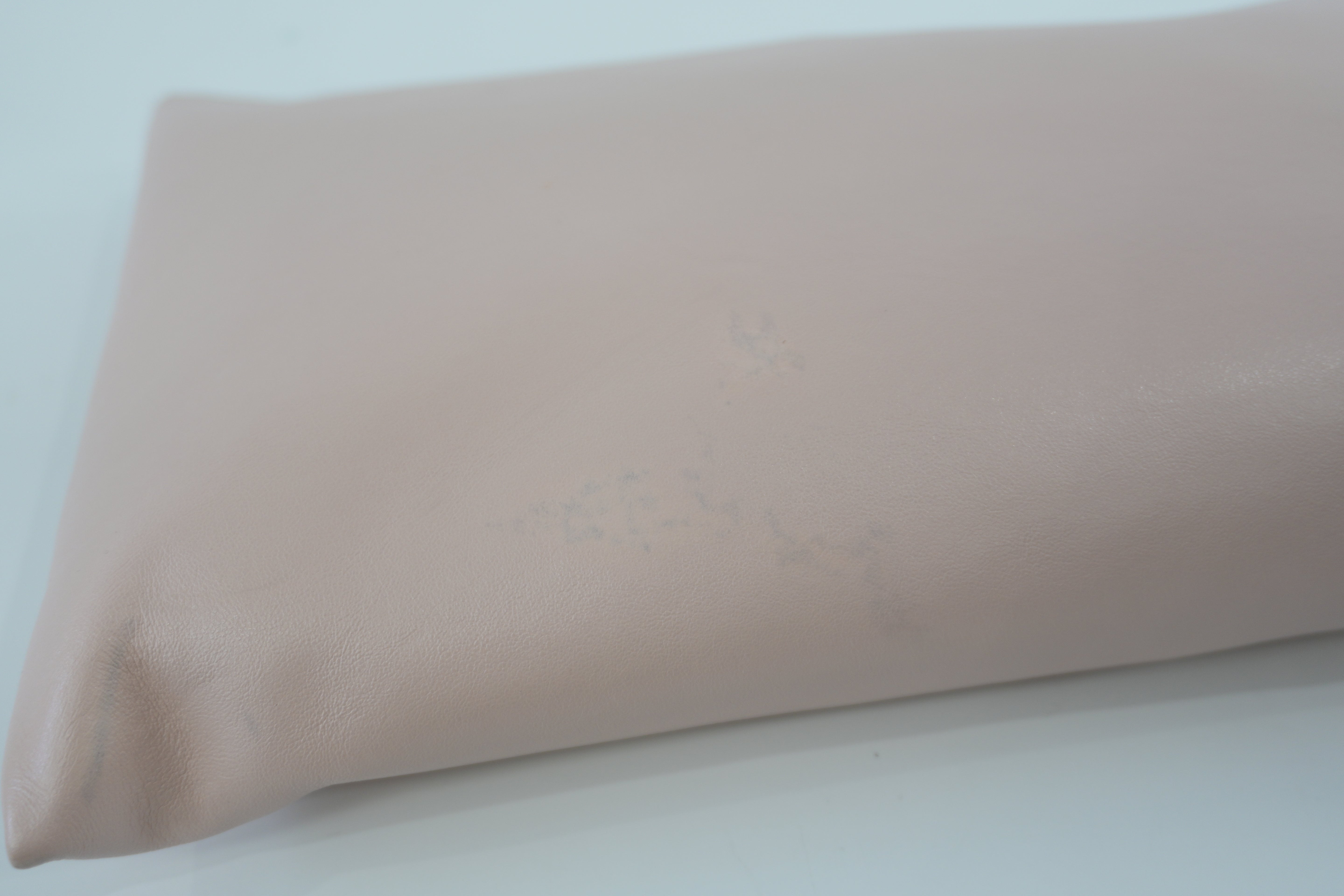 Fendi Clutch Bag Pink Leather Used