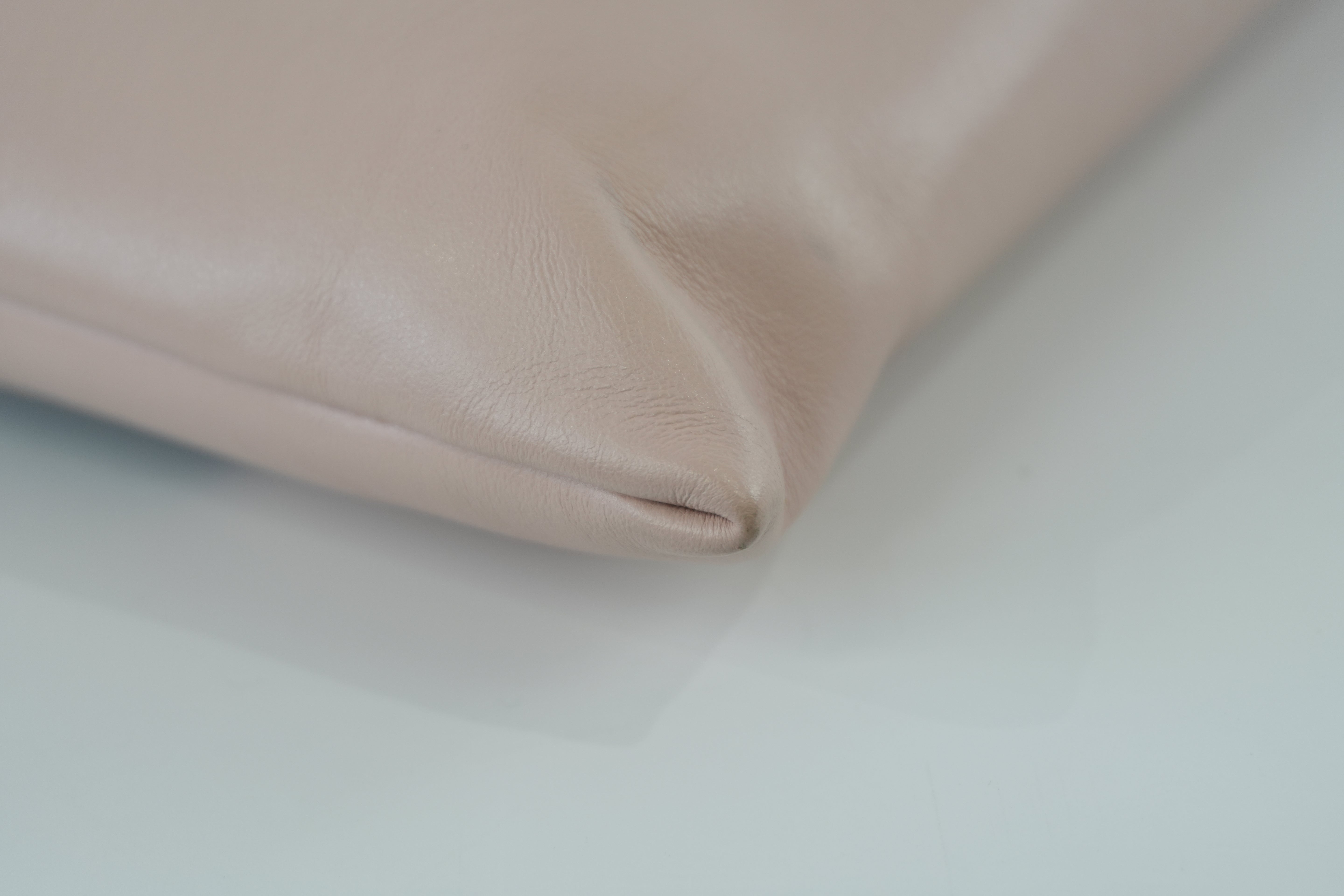 Fendi Clutch Bag Pink Leather Used